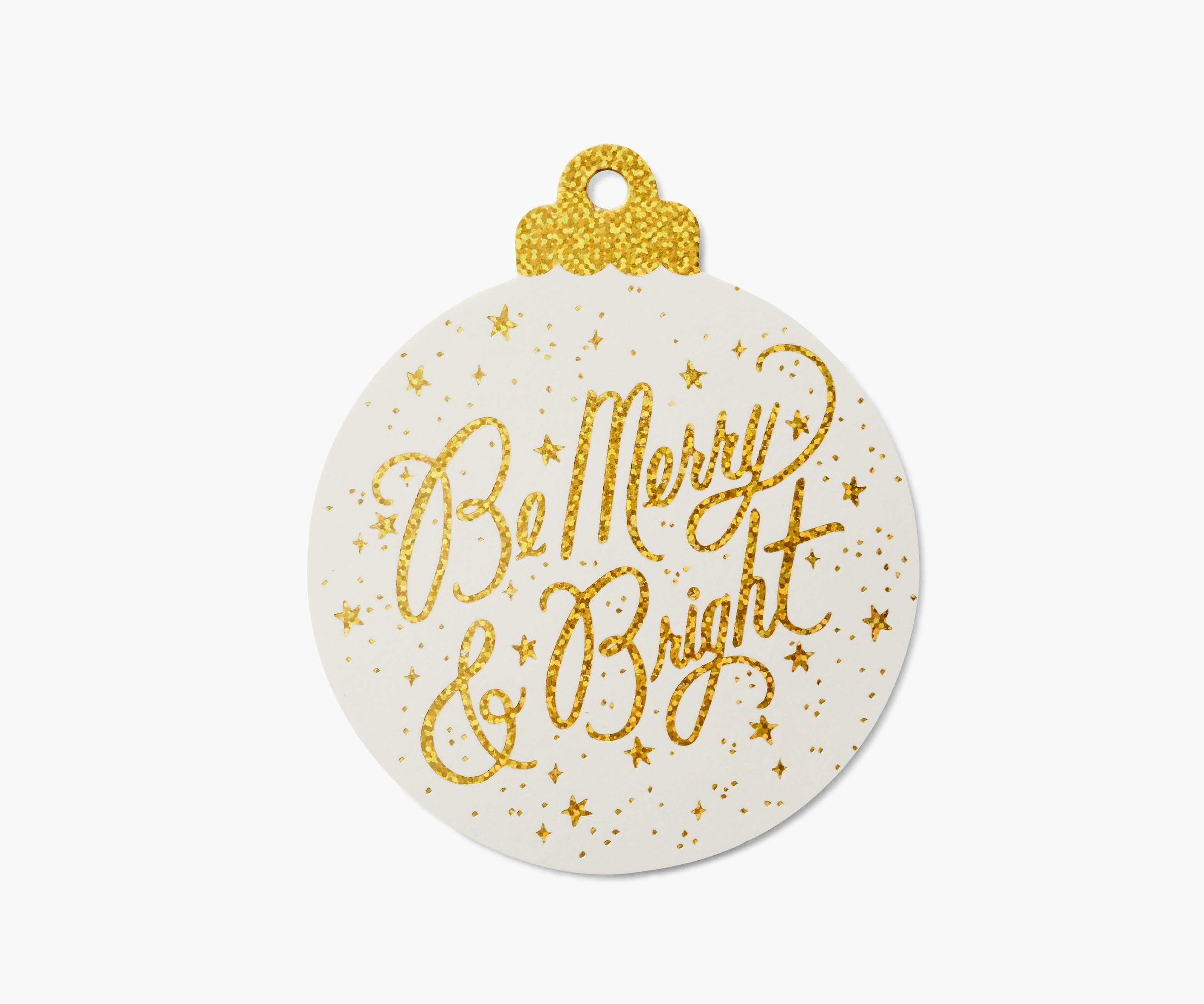 Holiday Gift Tags - Be Merry and Bright