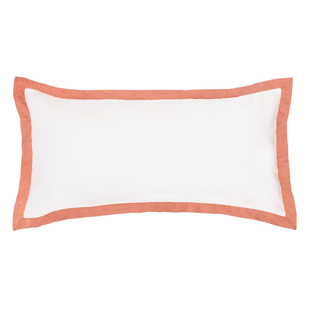 The Linden Apricot Throw Pillow