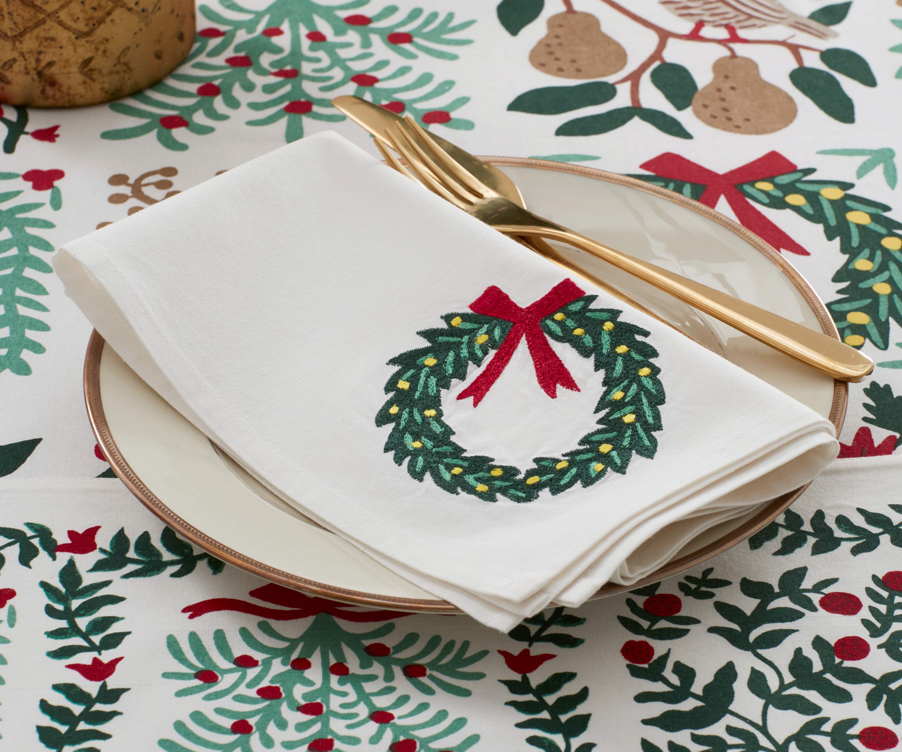 Cotton Napkins - Christmastide