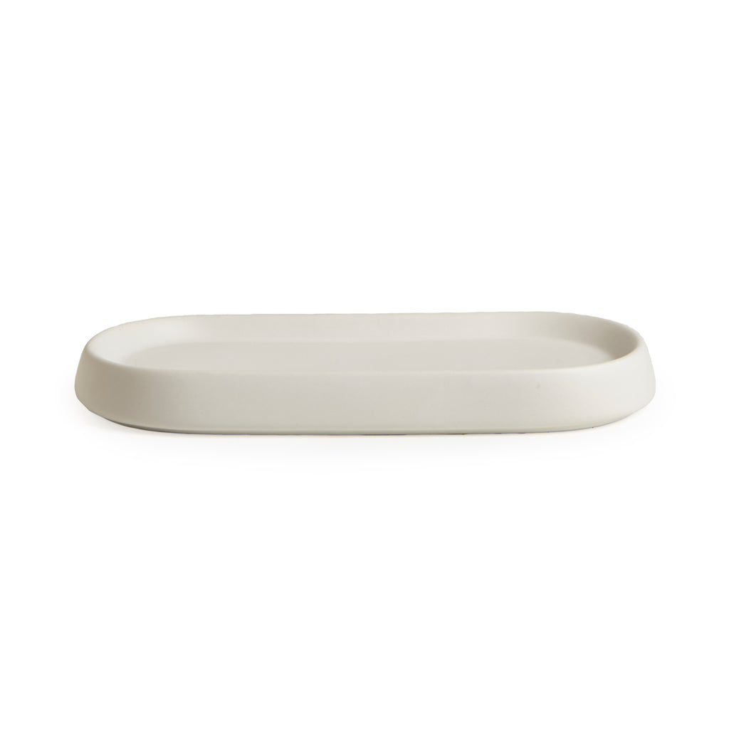 The Matte White Ceramic Bath Accessories