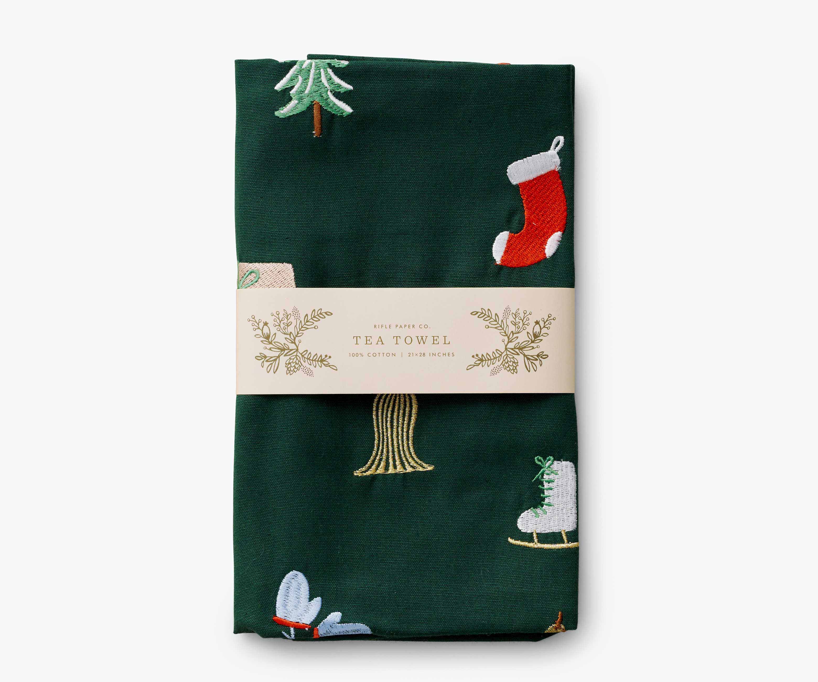 Holiday Tea Towel - Signs of the Season