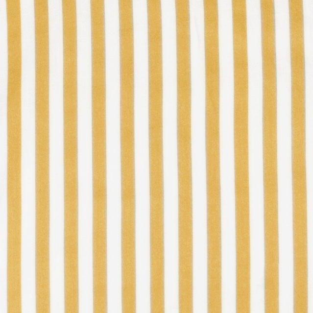 Ochre Striped Fitted Sheet