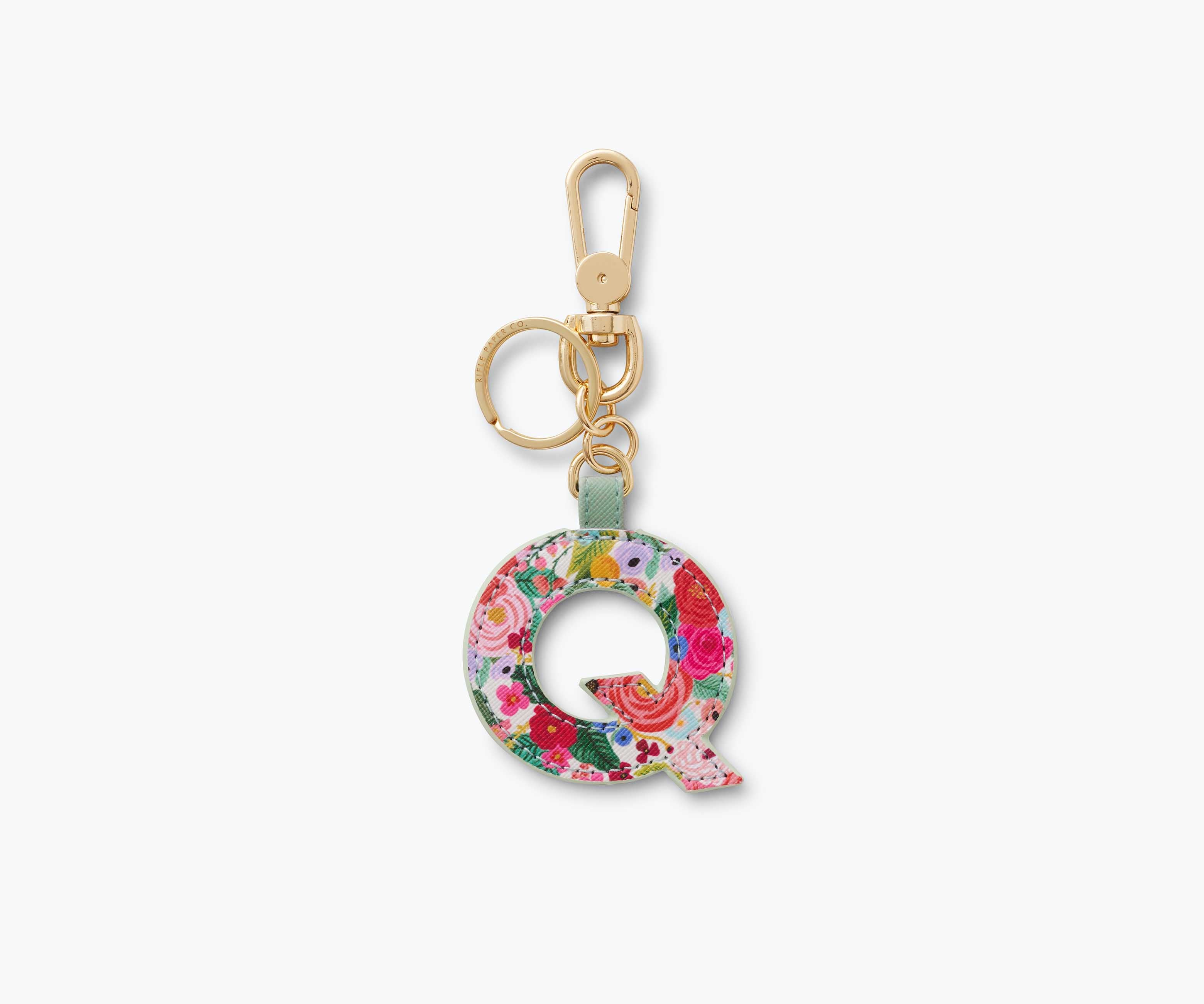 Monogram Key Ring