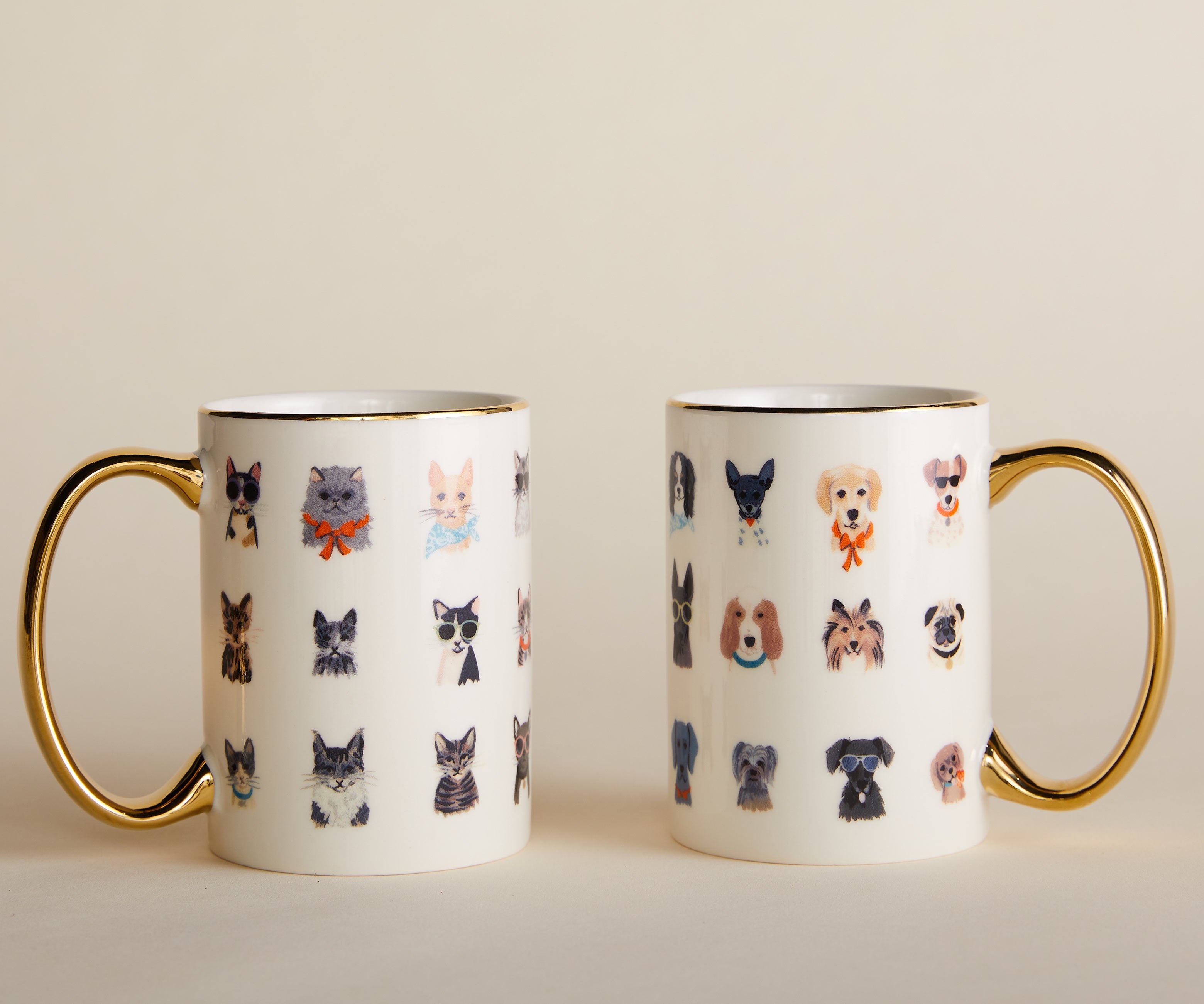 Porcelain Mug - Cool Cats