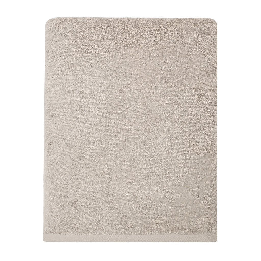 Plush Light Beige Bath Sheet Two Pack