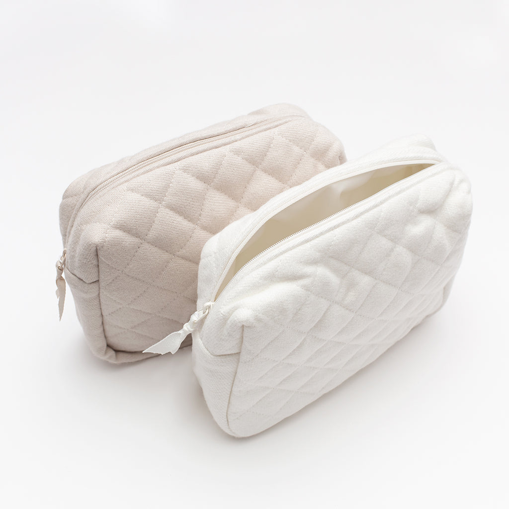 The Classic Quilted Cosmetic Pouch