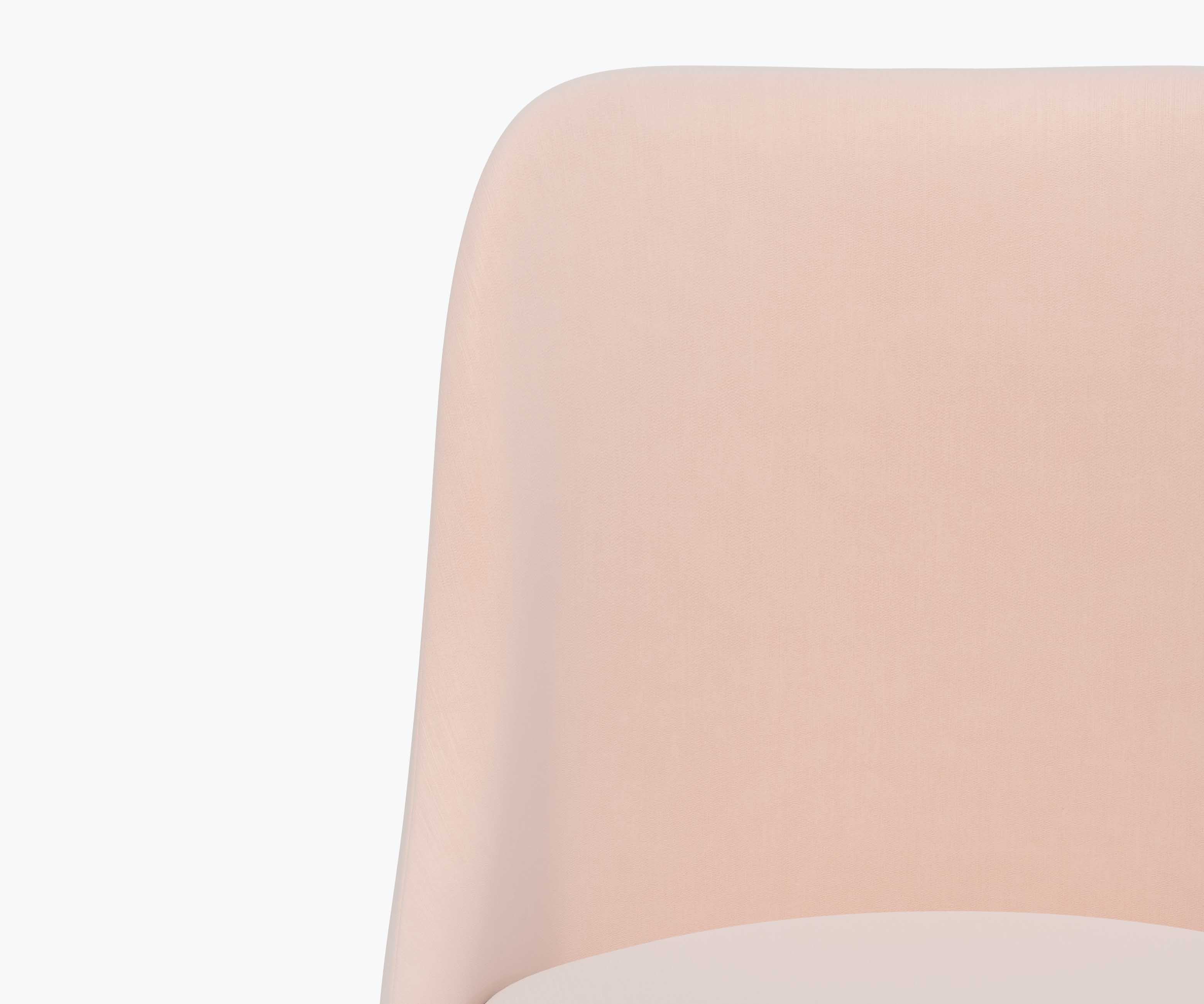 Oxford Desk Chair - Blush Velvet