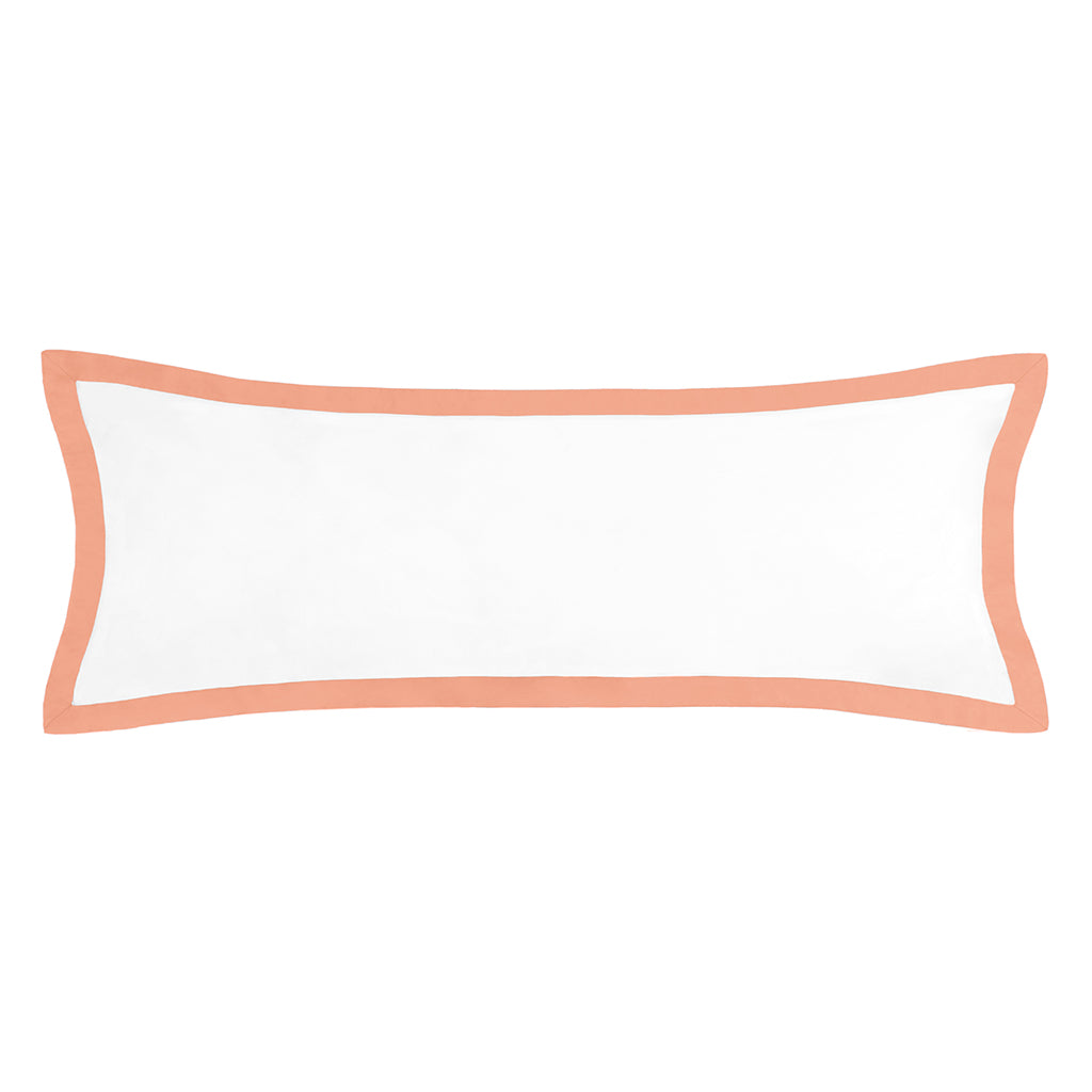 The Linden Guava Extra Long Lumbar Throw Pillow