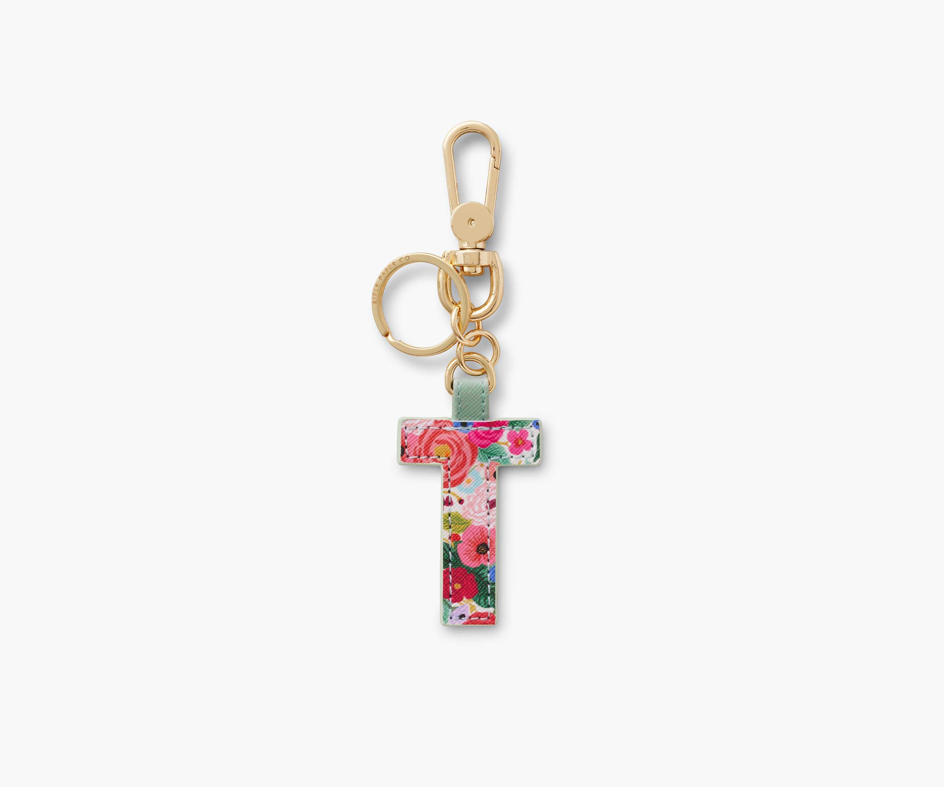 Monogram Key Ring