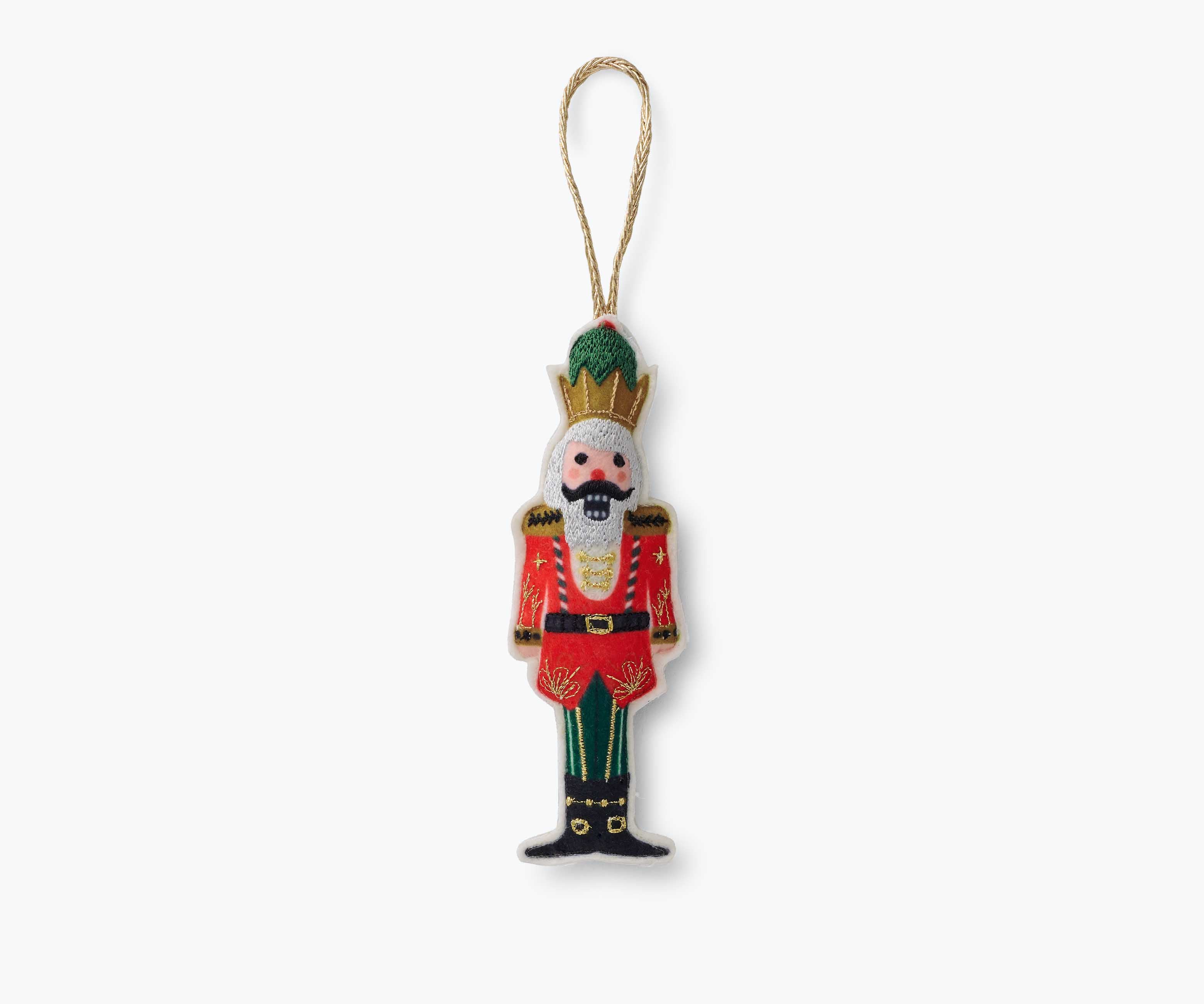 Nutcracker Felt Ornament Set