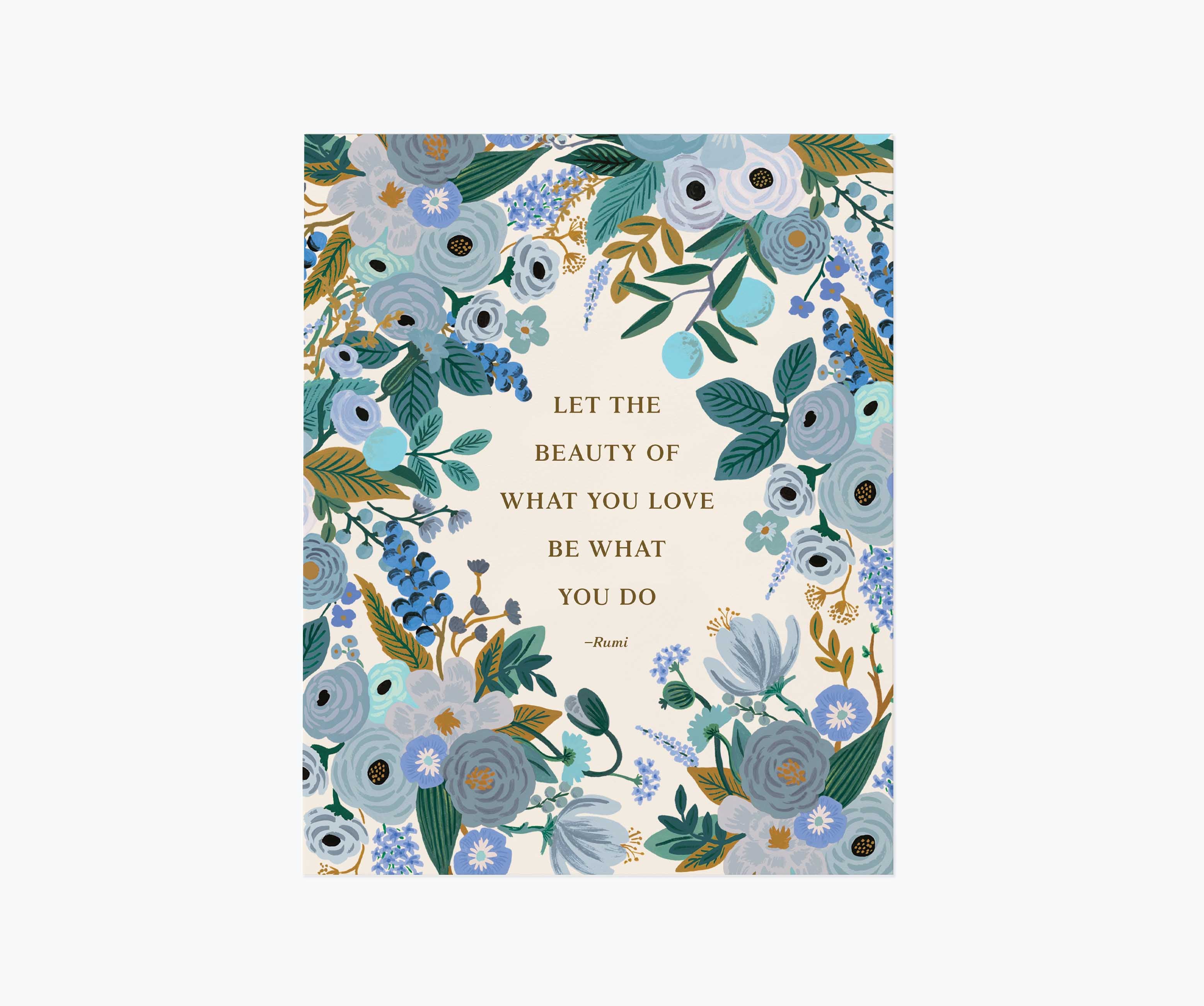 Rumi Quote Art Print