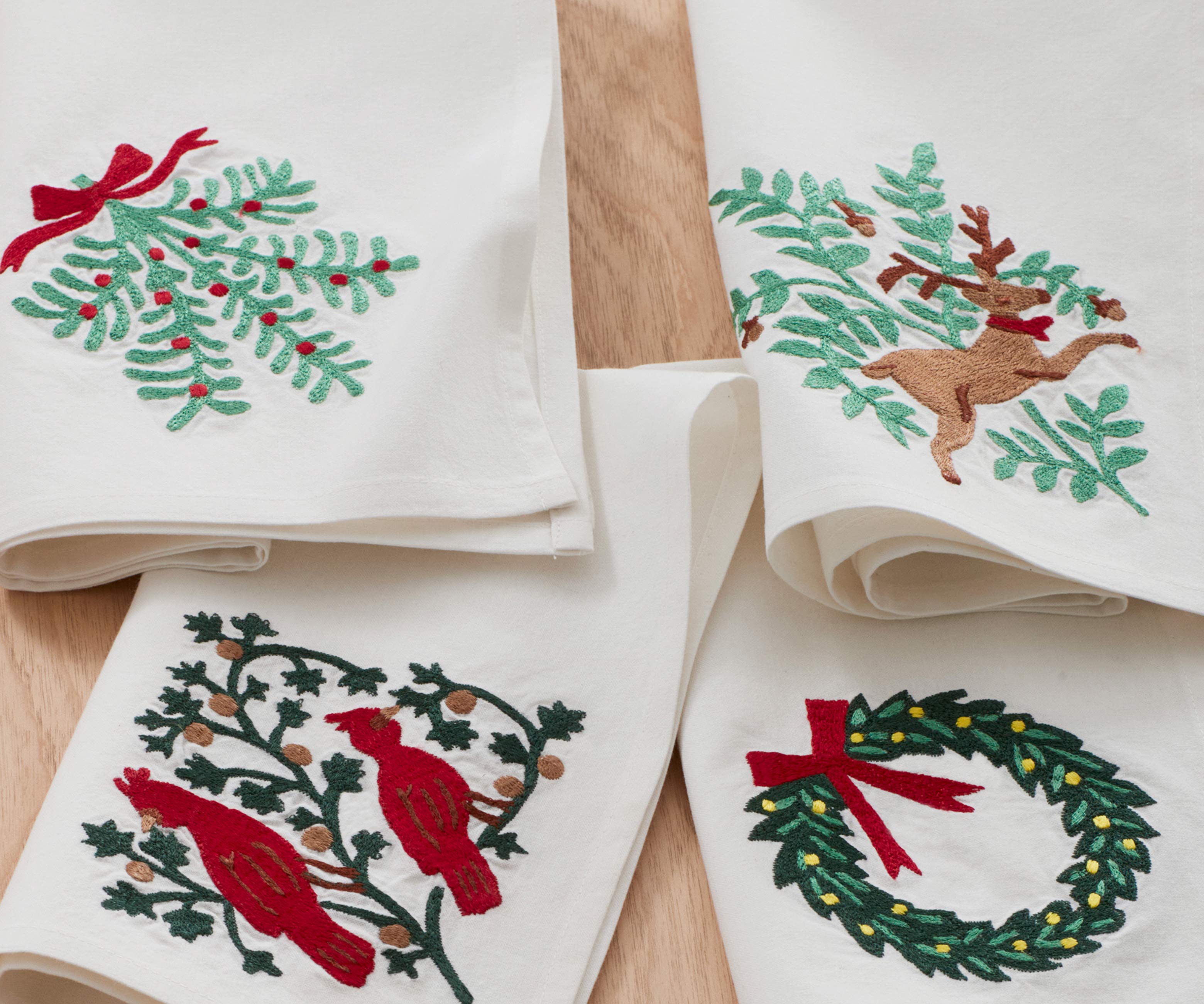 Cotton Napkins - Christmastide