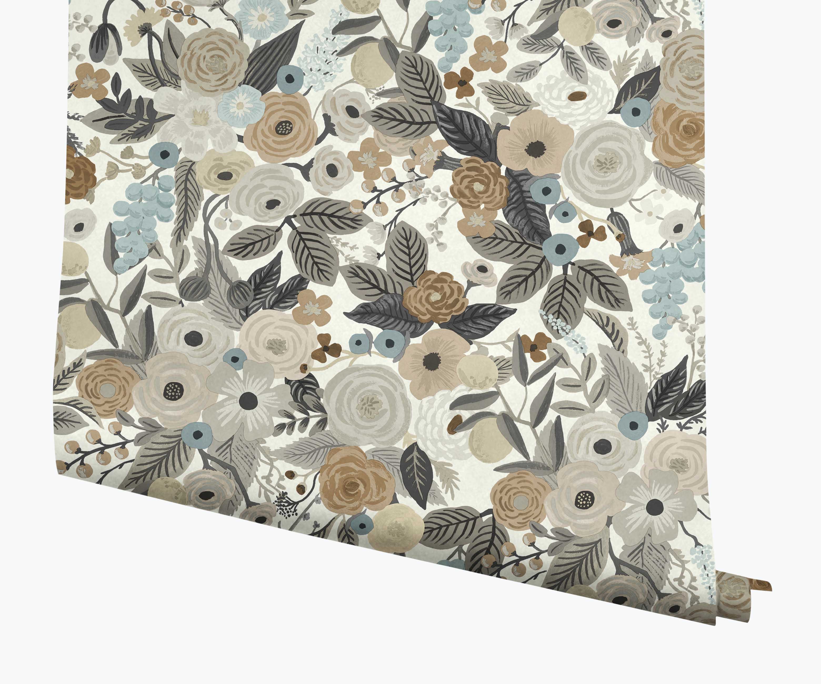 Garden Party Wallpaper - Linen Multi