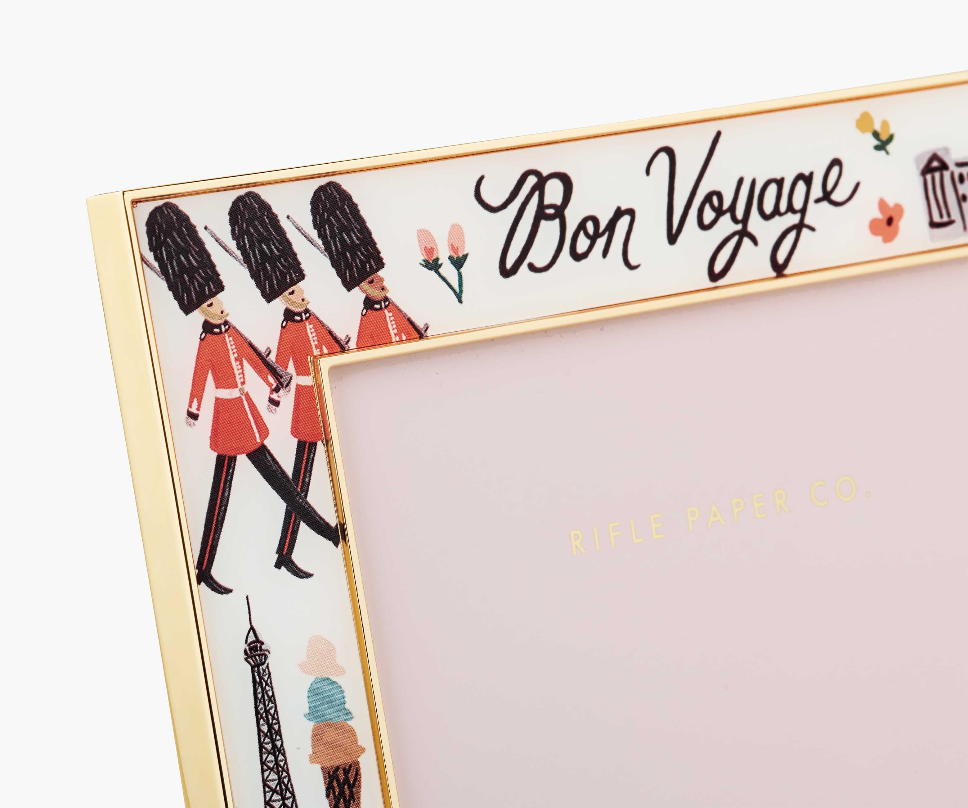 5x7 Picture Frame - Bon Voyage