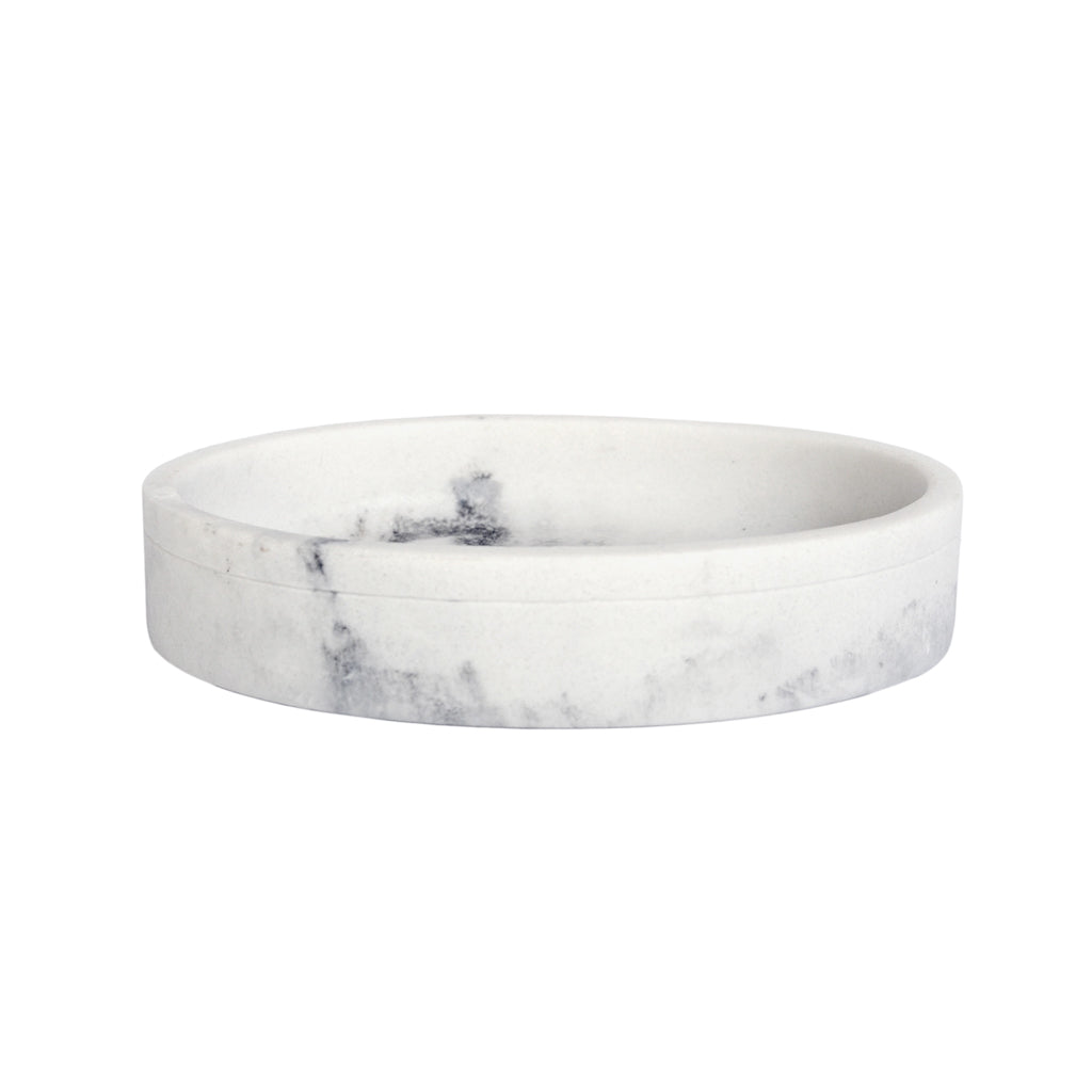 The Classic Grey Marble Bath Accessories