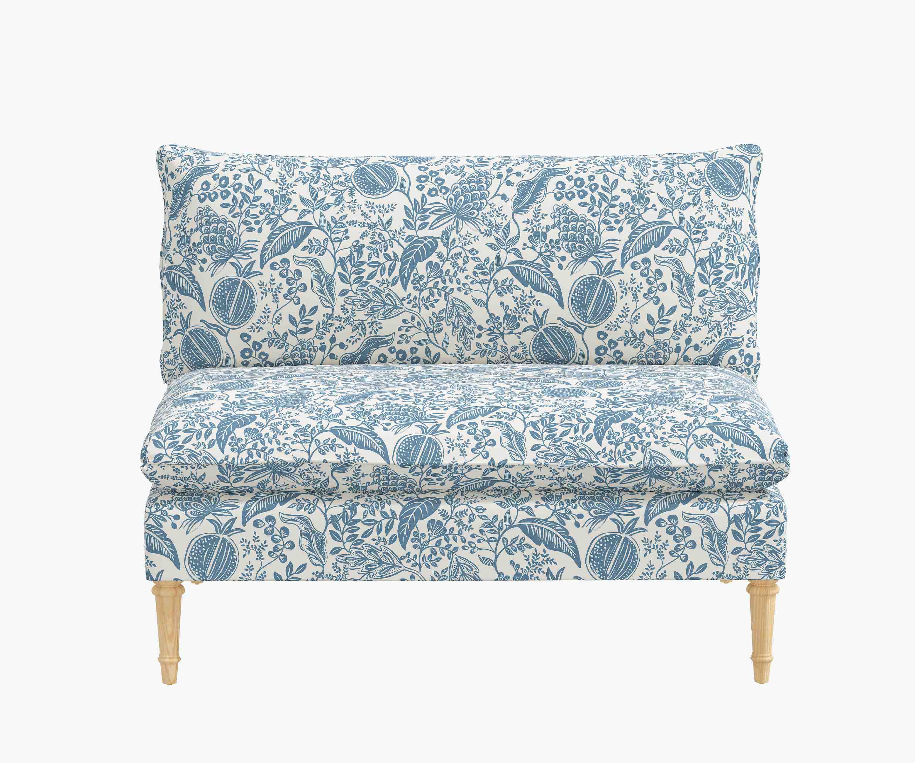 Louie Settee - Pomegranate