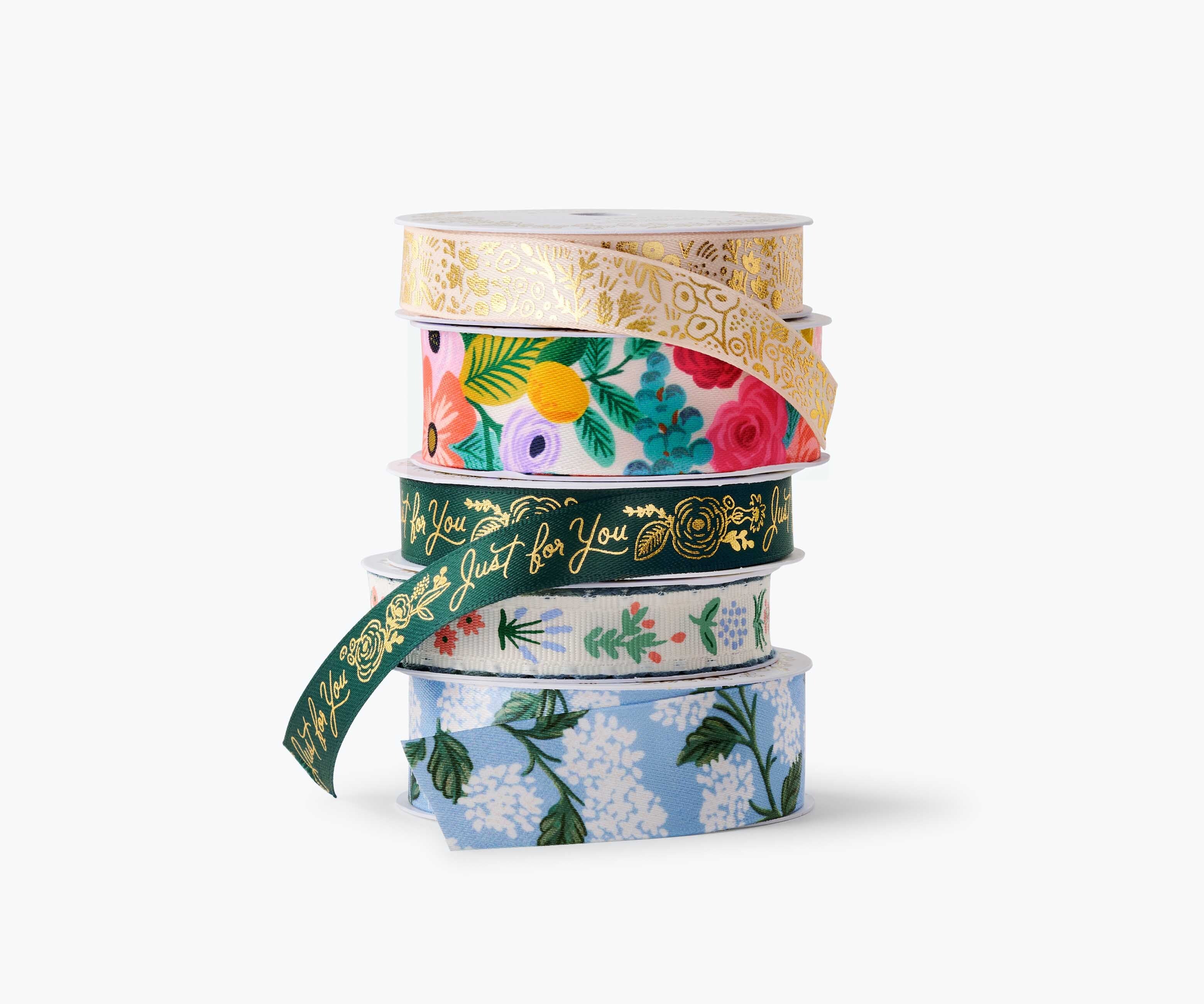 Ribbon Set of 5 - Garden Party