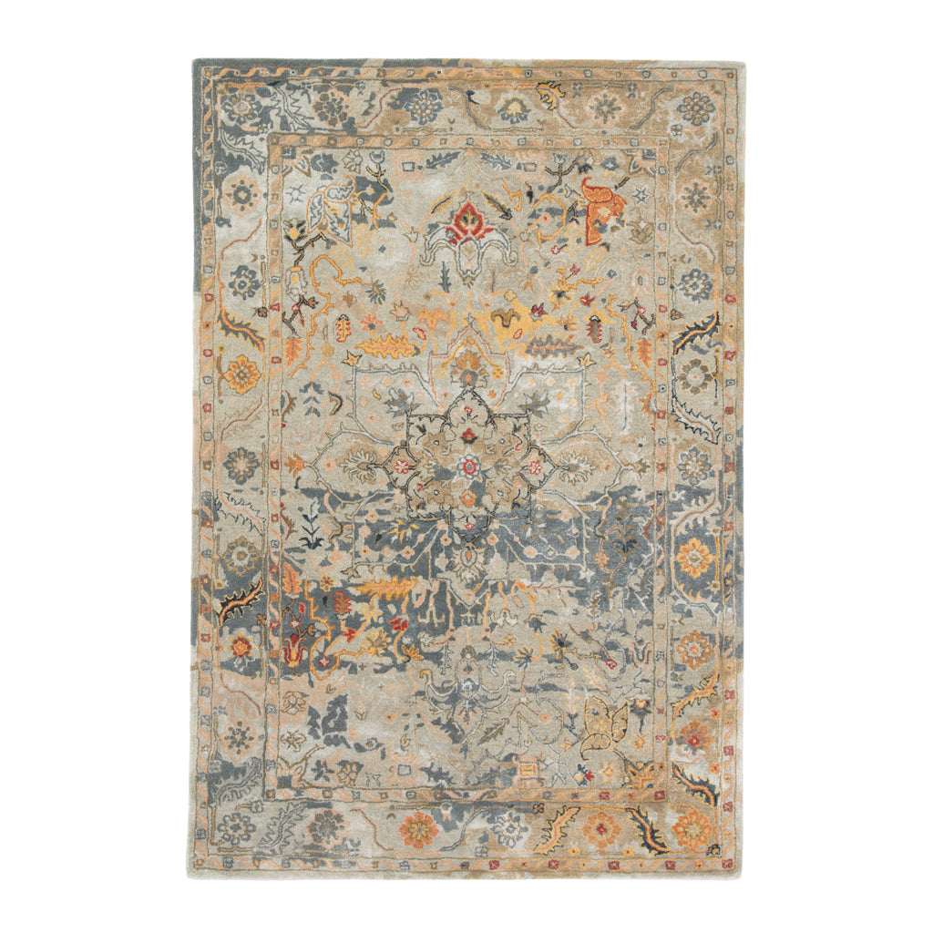 The Tuscany Medallion Tufted Wool Rug