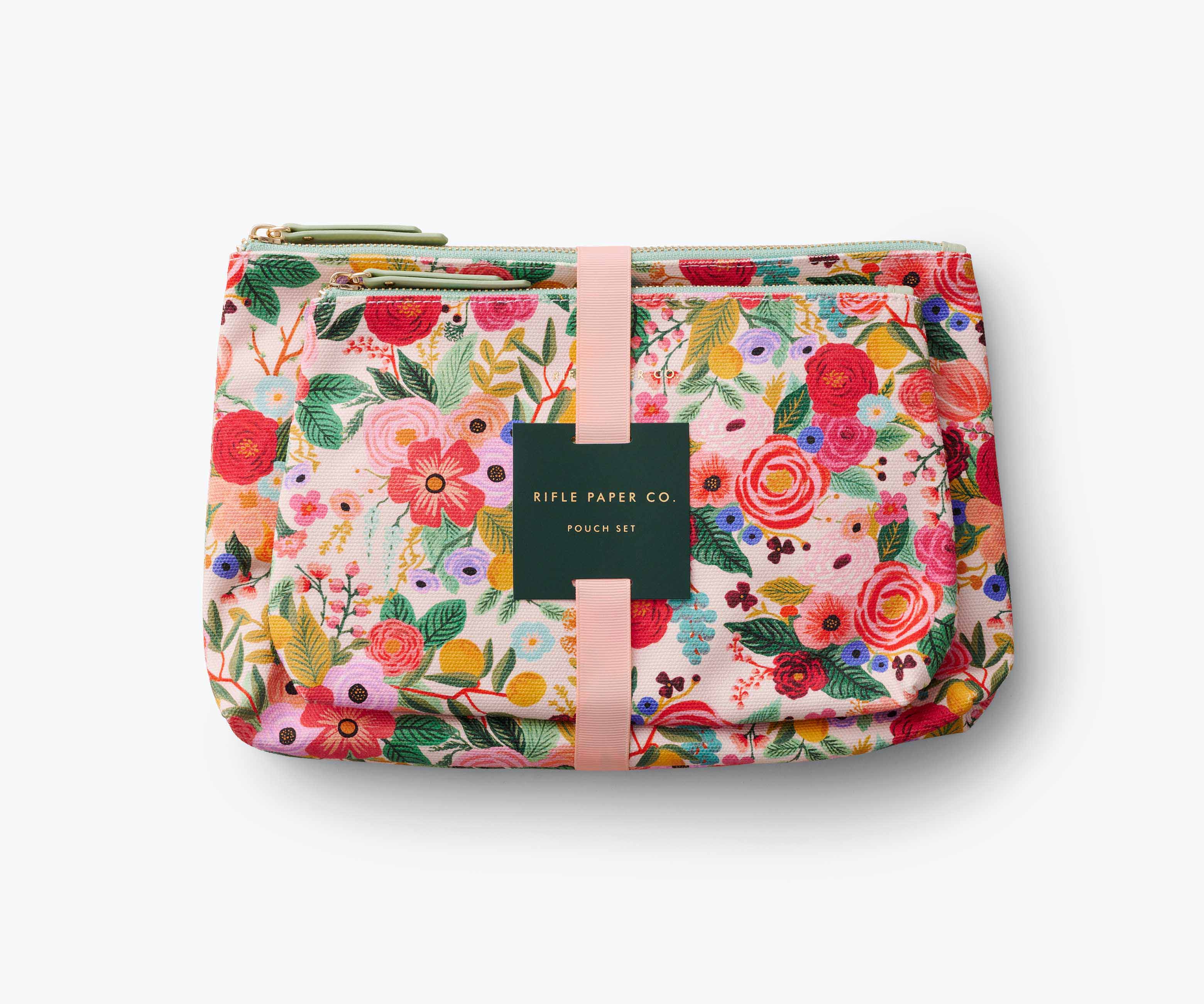 Zippered Pouch Set - Garden Party