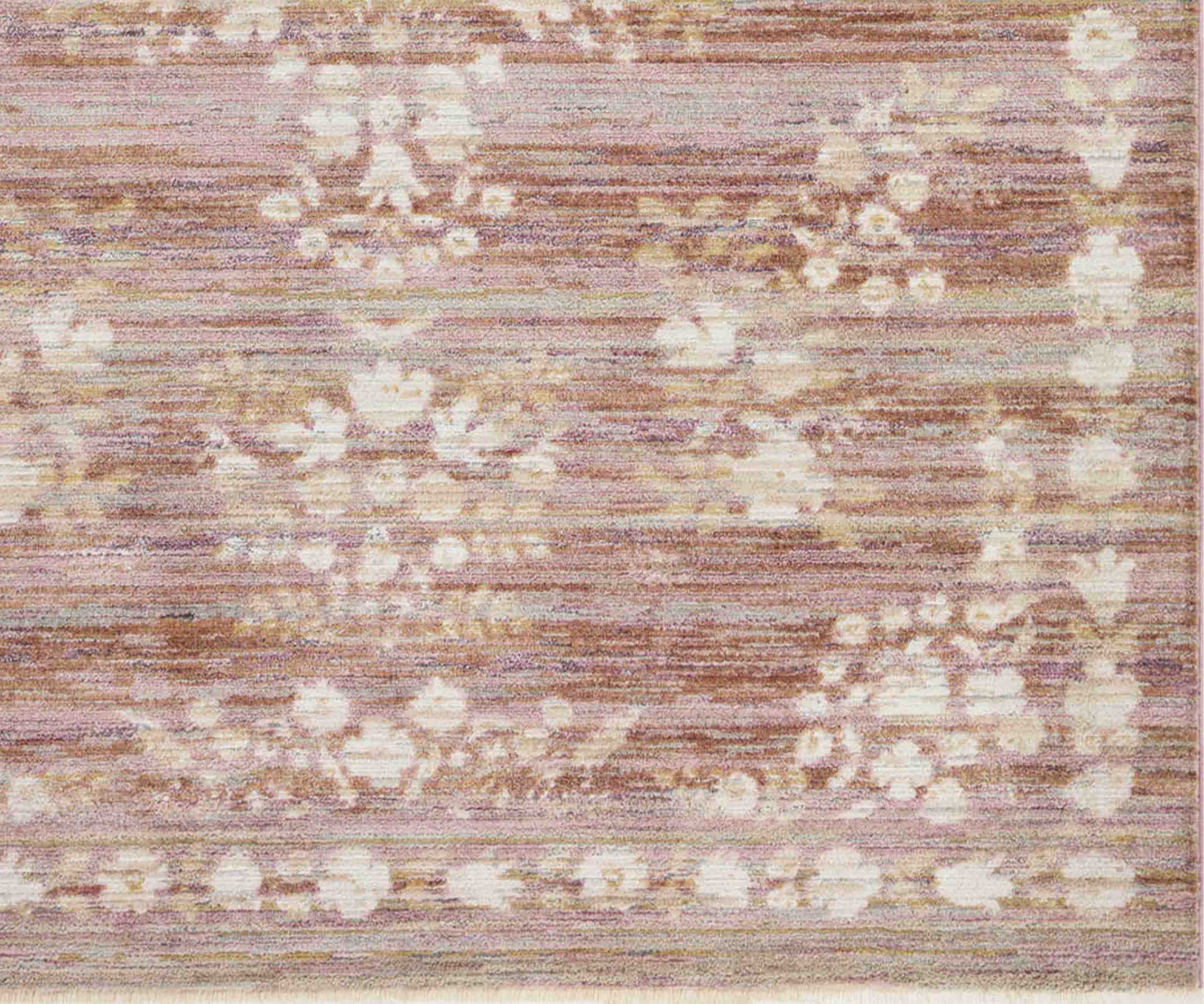 Provence Avignon Power-Loomed Rug - Rose