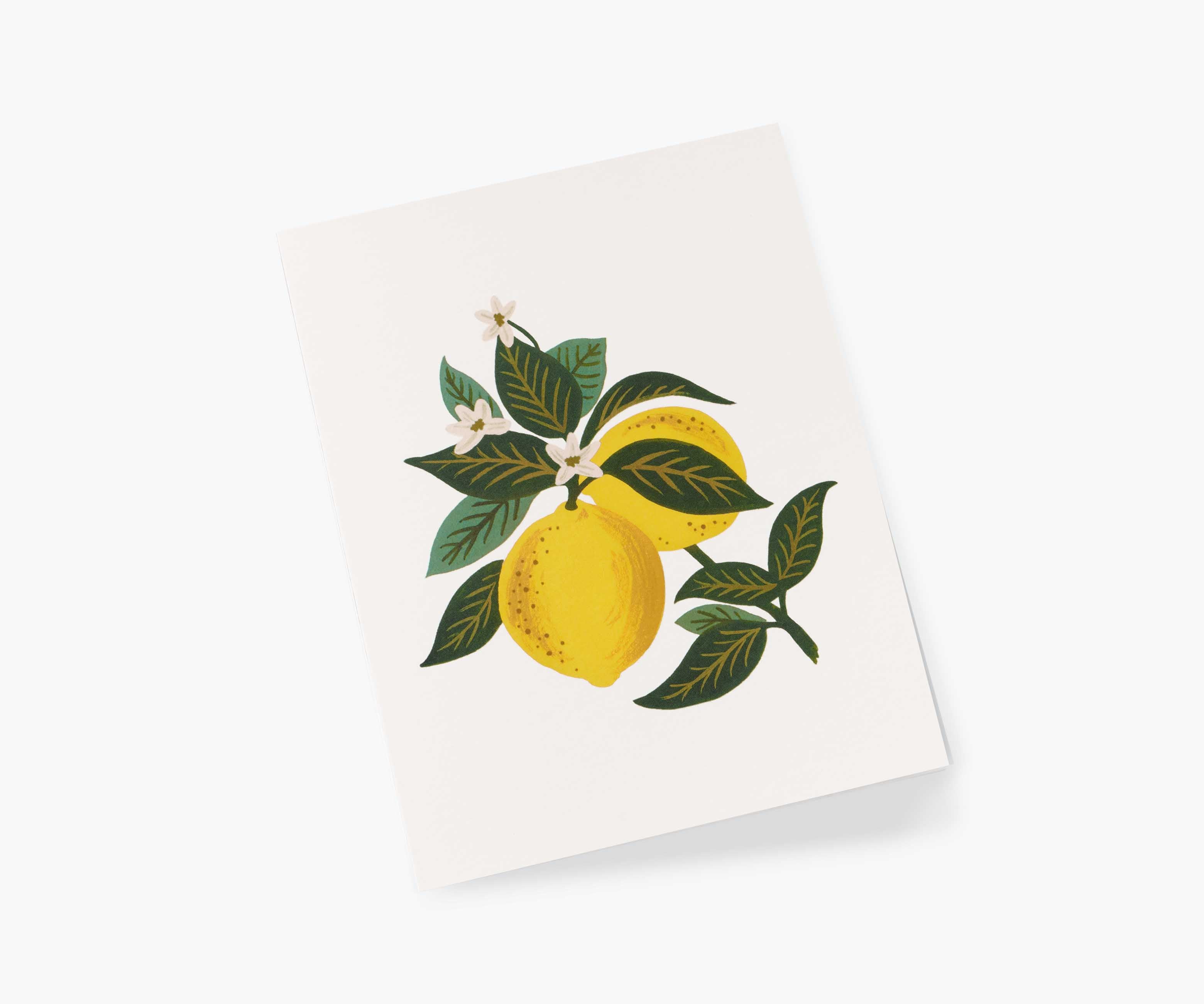 Lemon Blossom Greeting Card