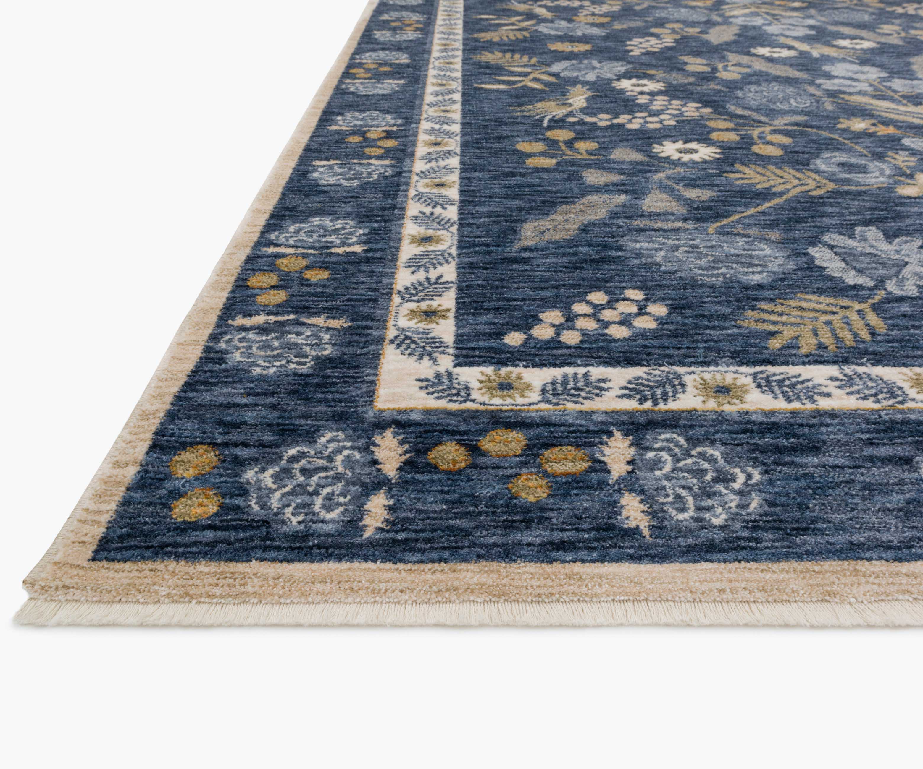 Kismet Amphora Power-Loomed Rug - Navy