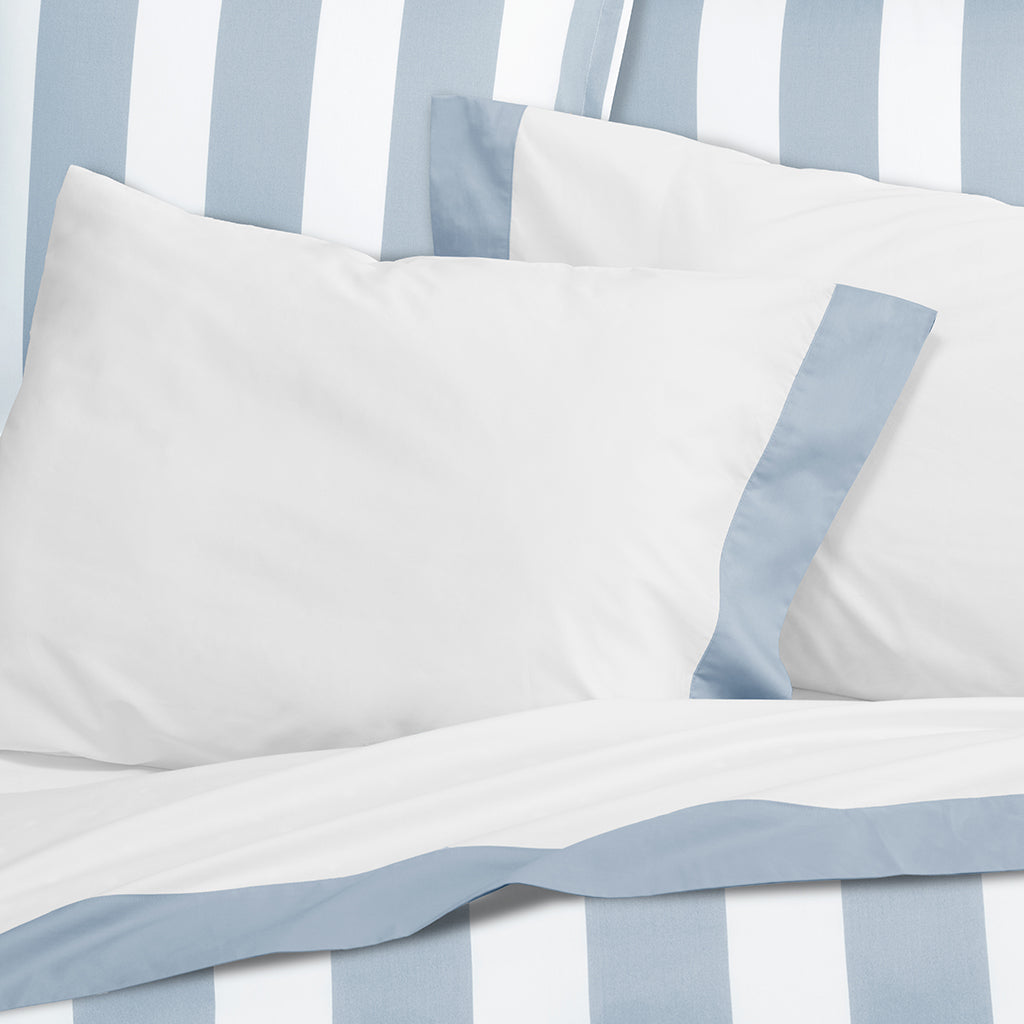 French Blue Harbor Duvet Cover