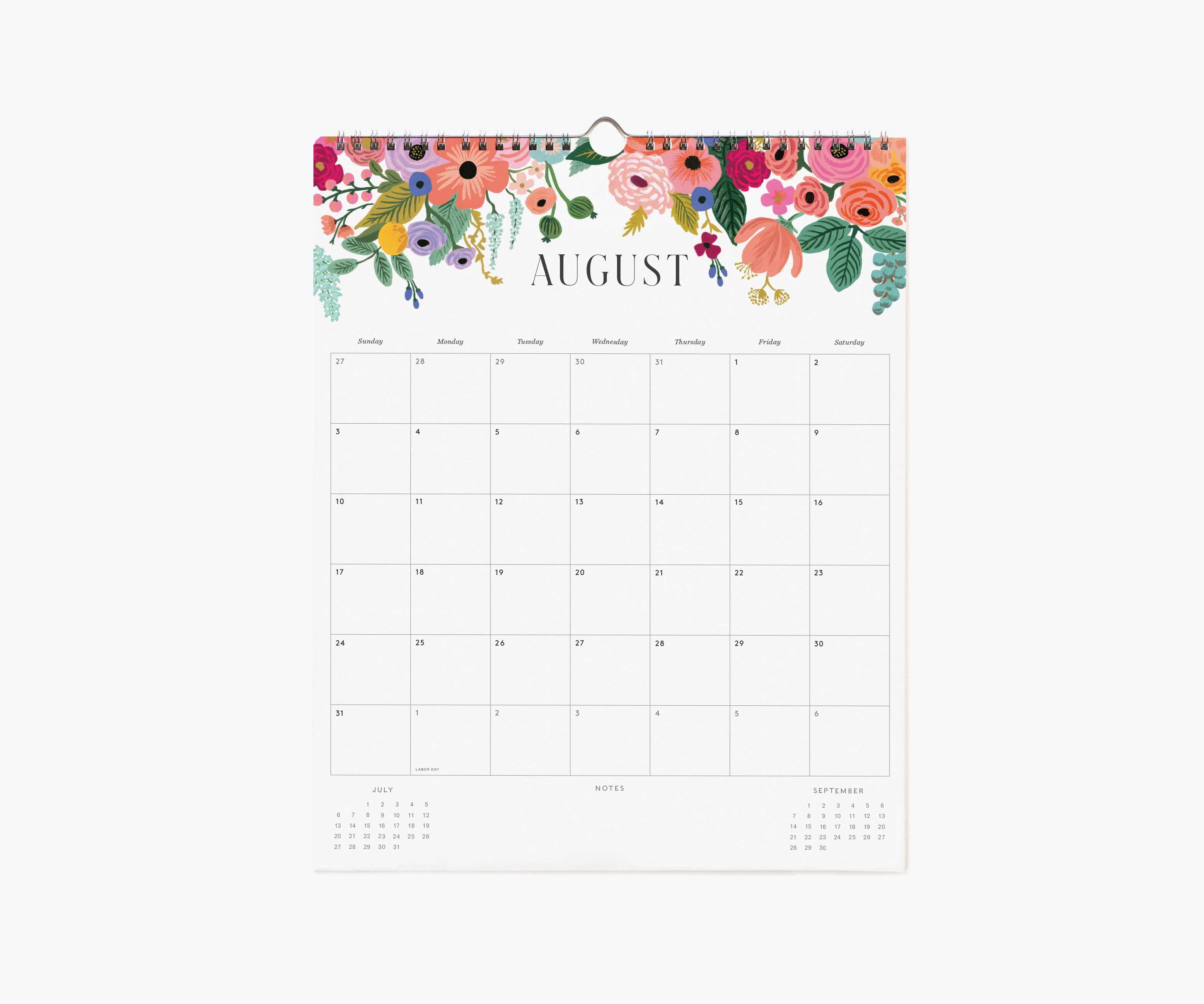 2025 Appointment Calendar - Roses