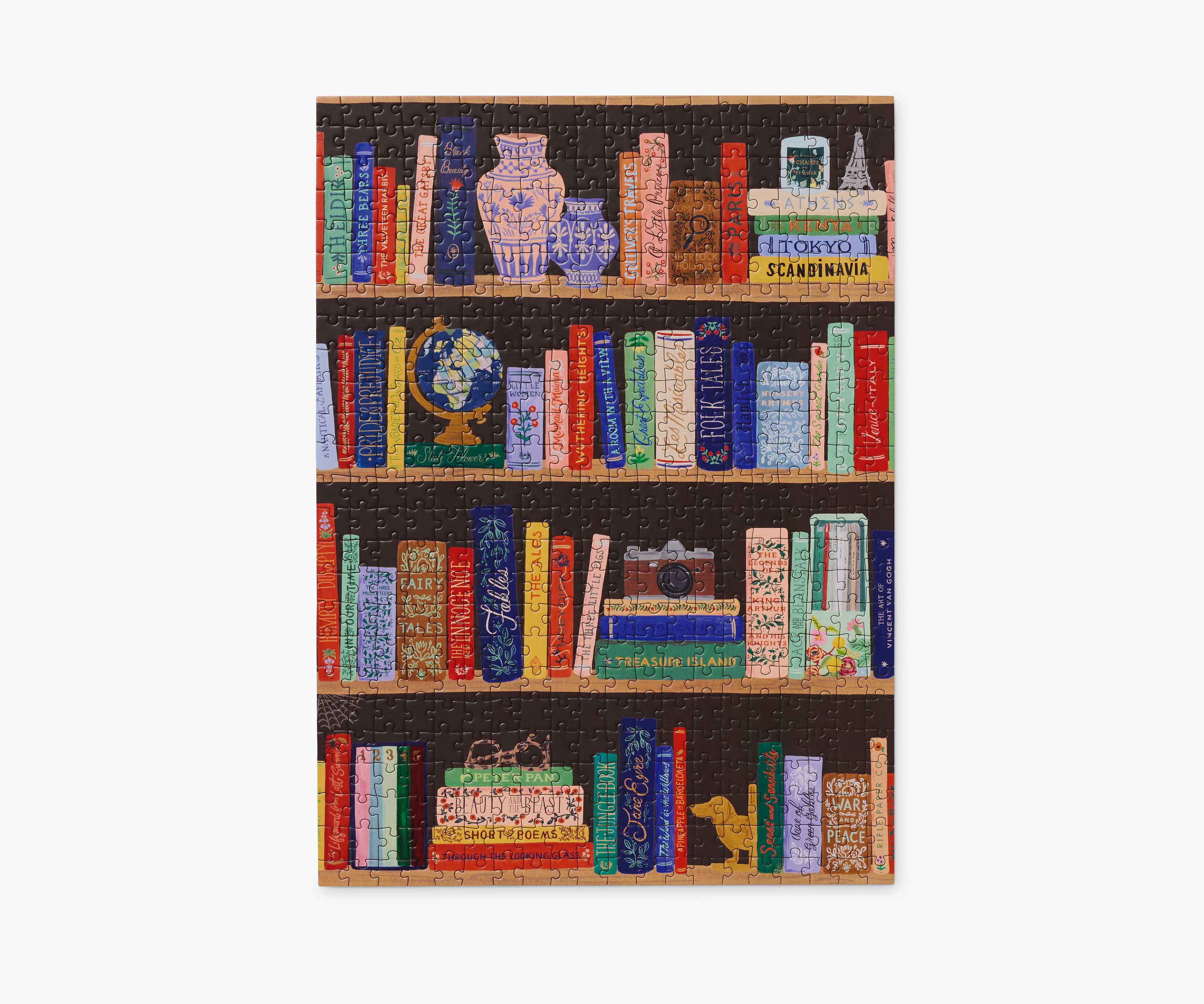 Jigsaw Puzzle - Bookshelf