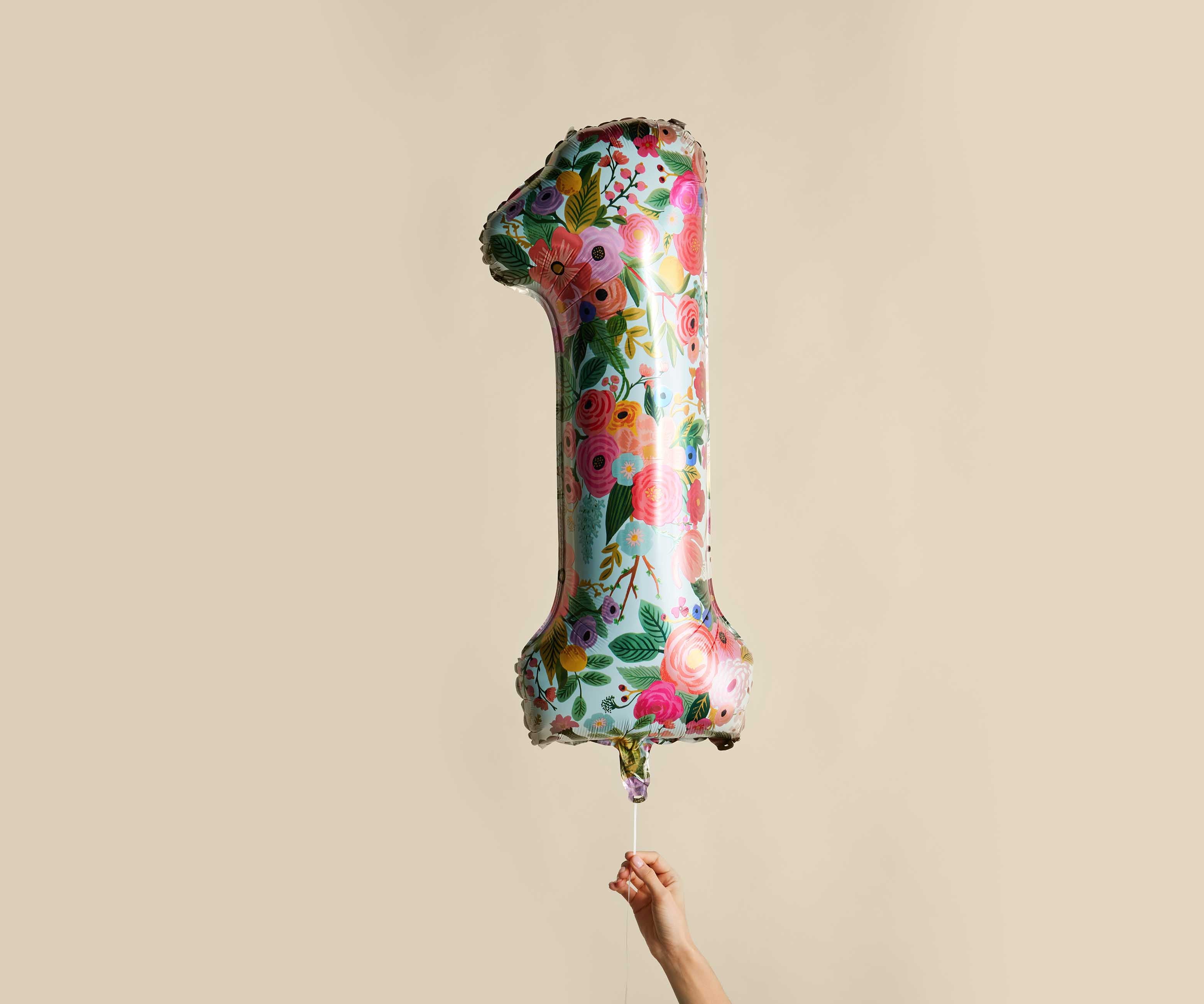 Numbered Foil Balloon