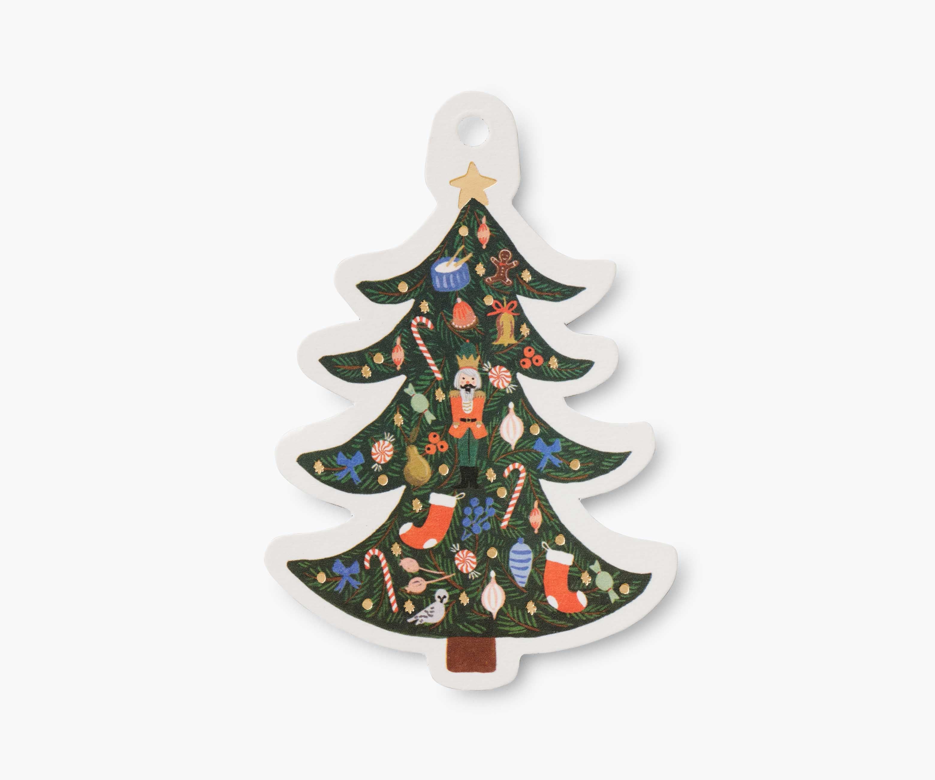 Holiday Gift Tags - Nutcracker Tree