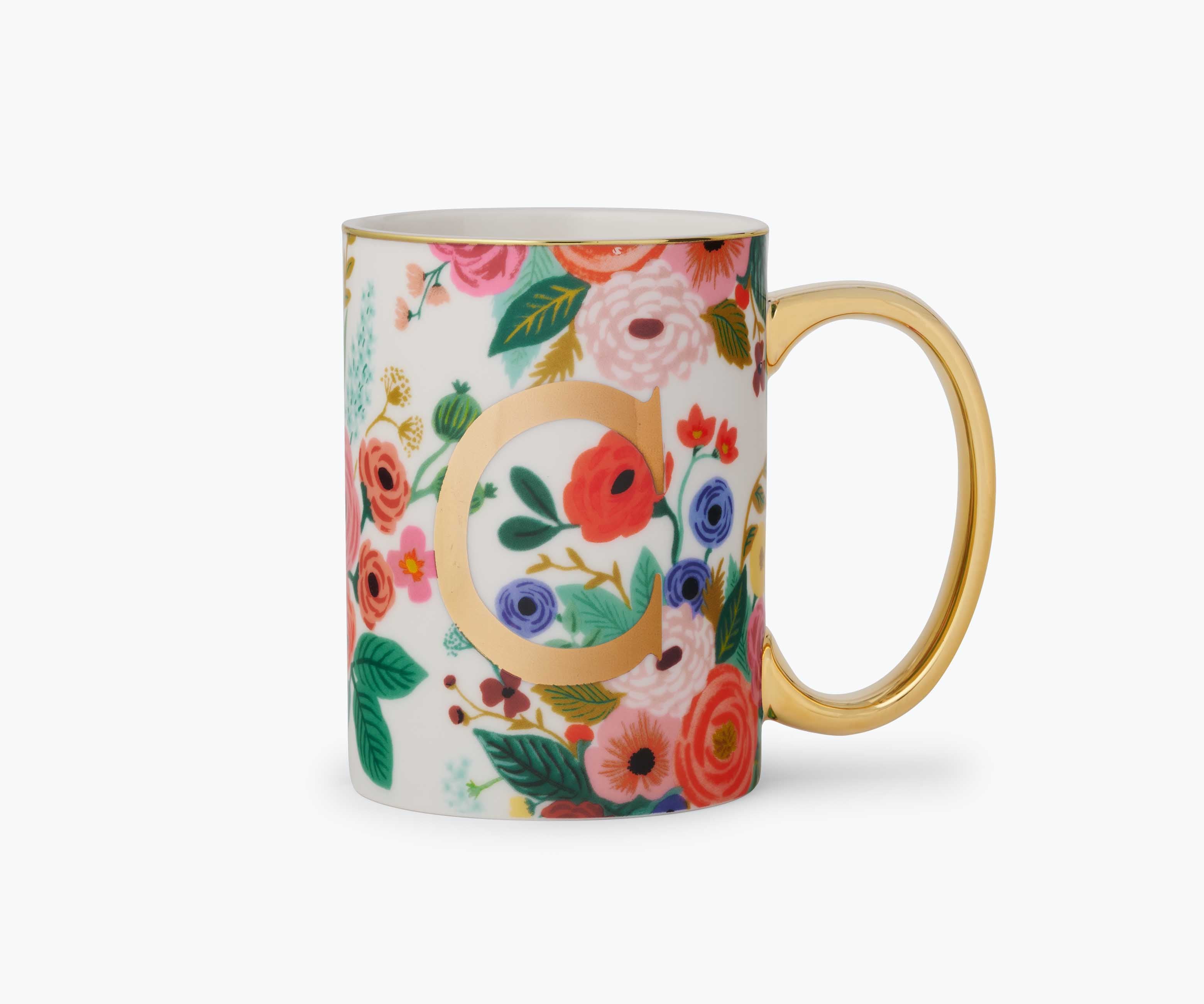 Porcelain Monogram Mug