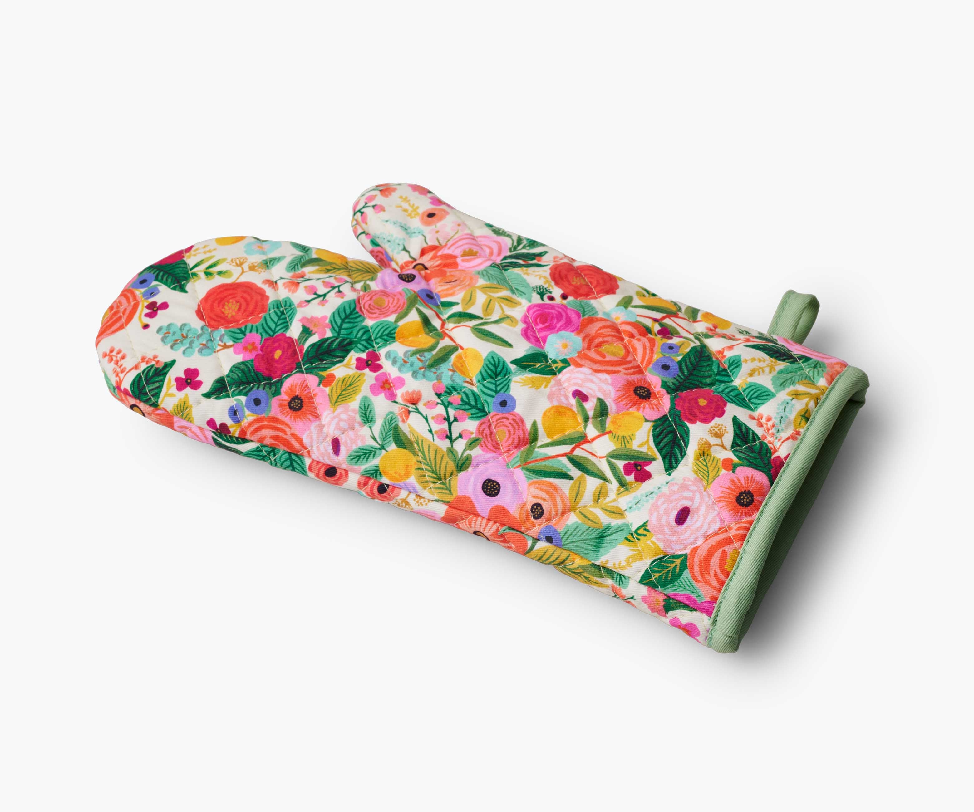 Oven Mitt and Pot Holder Set - Garden Party