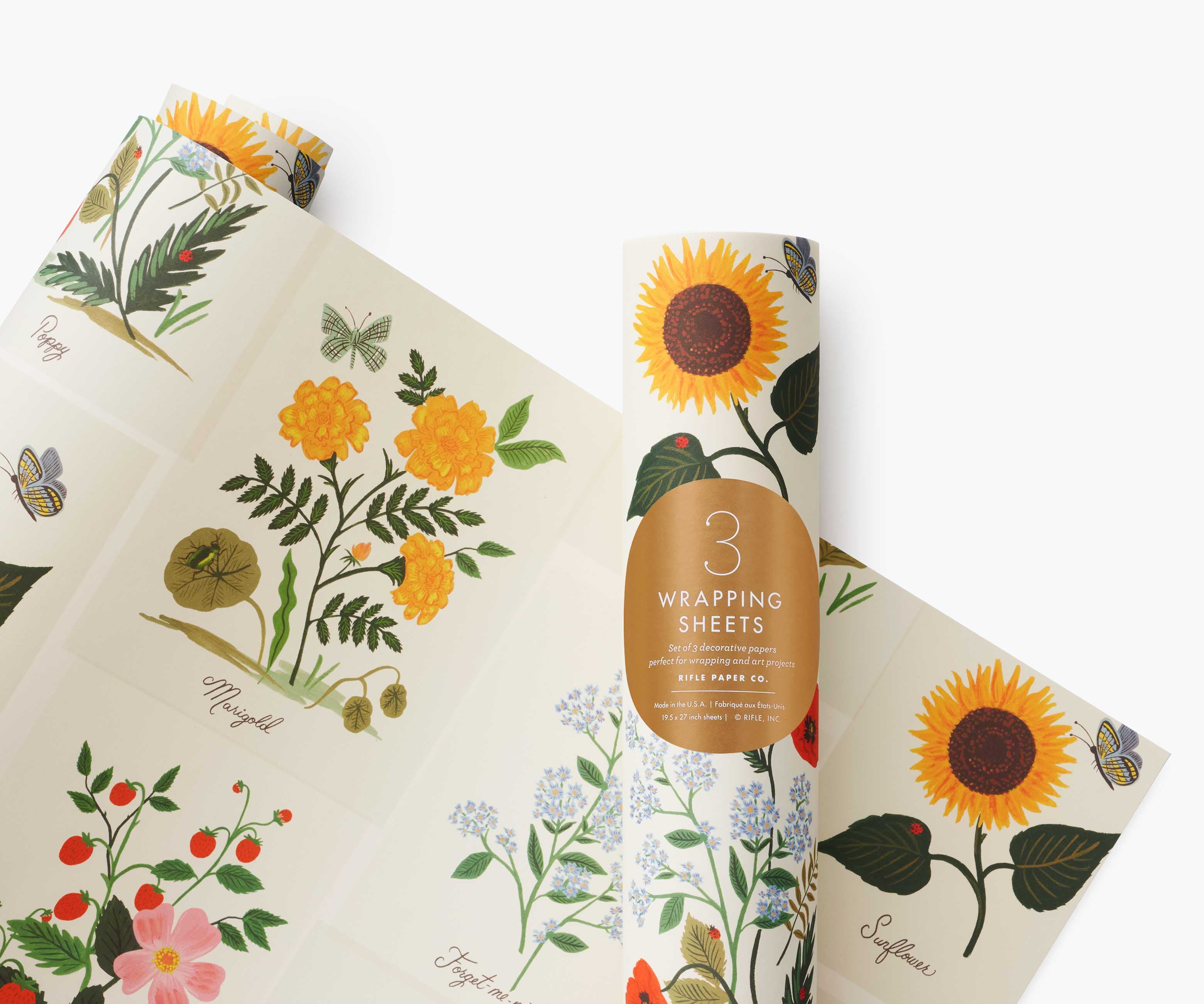 Wrapping Sheets - Botanical