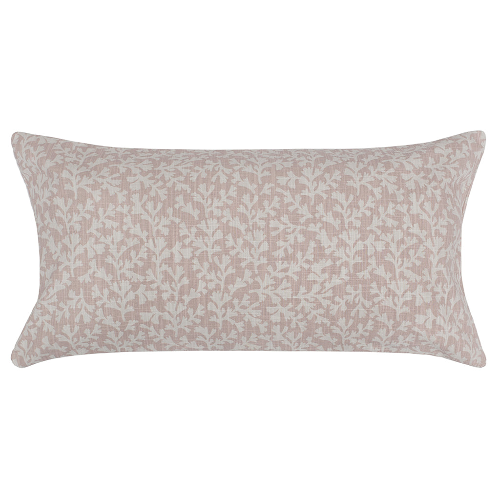 The Pink Ocean Reef Throw Pillow