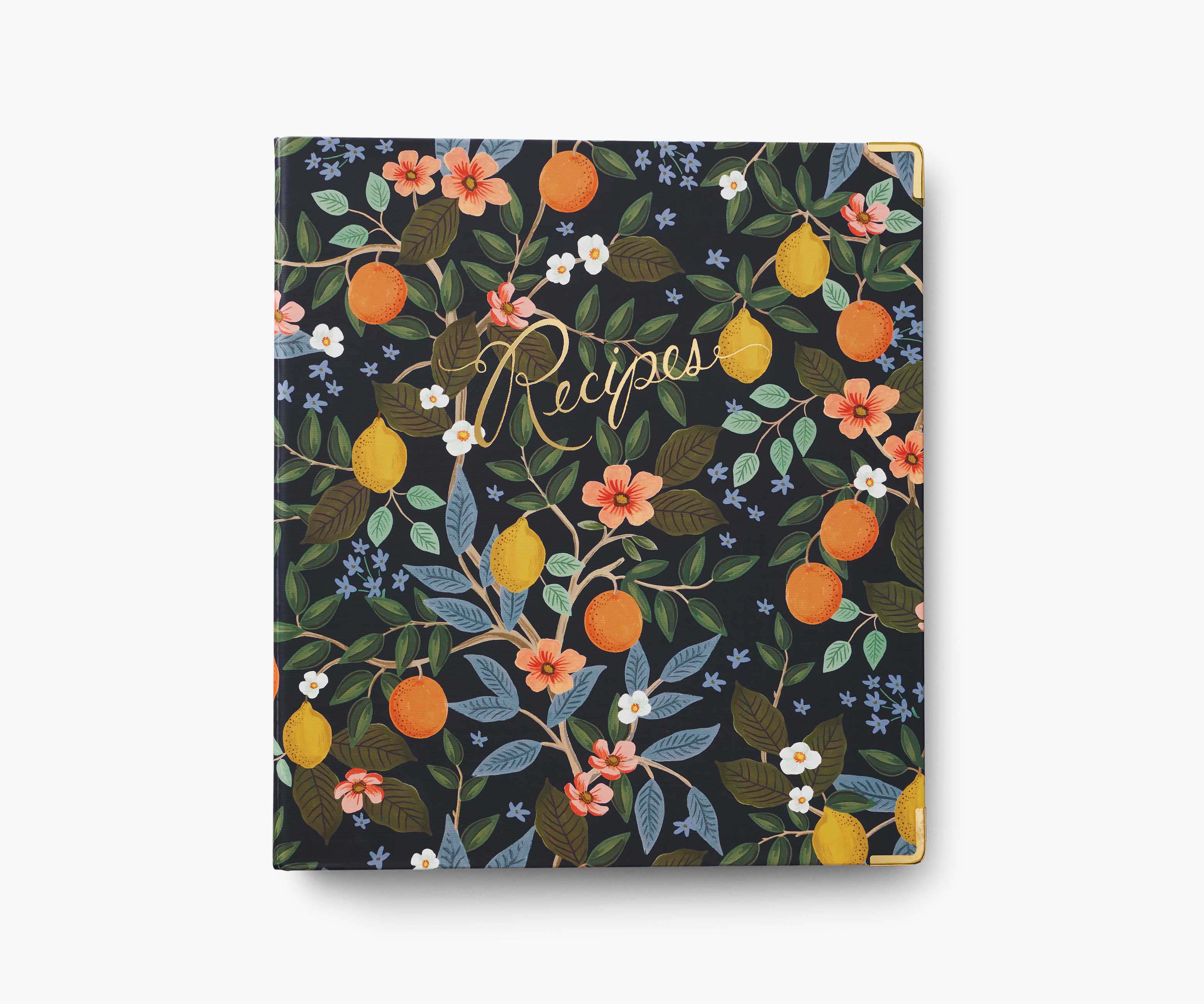 Recipe Binder - Citrus Grove