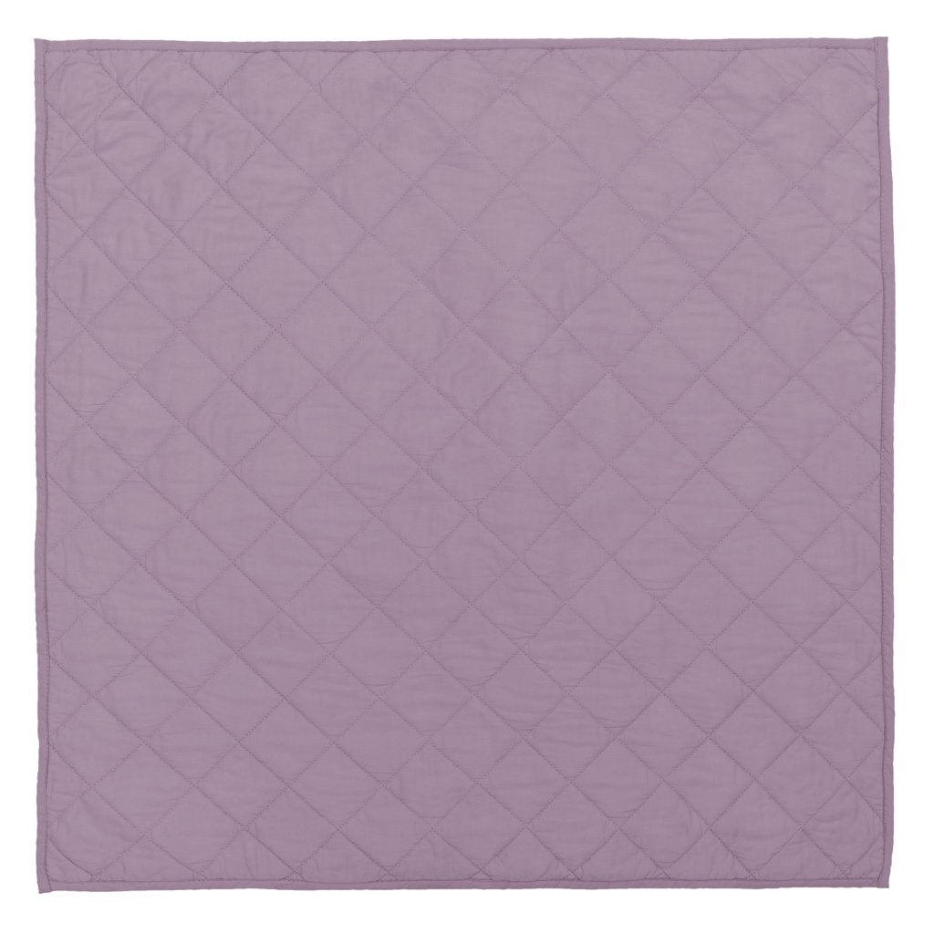 Lilac Diamond Quilt Euro Sham