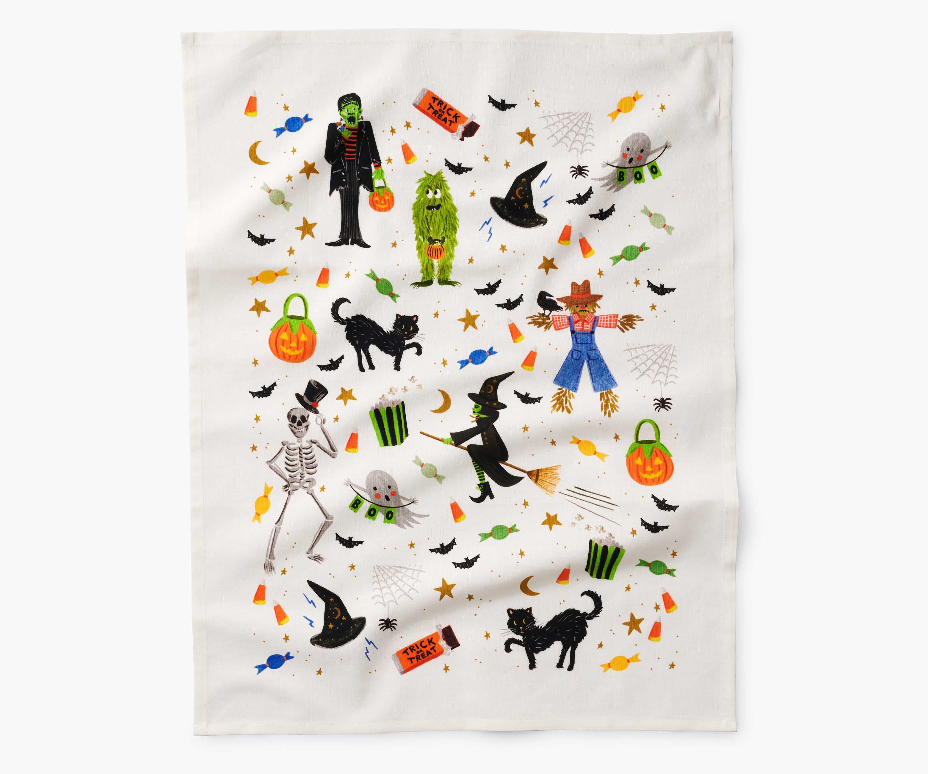 Tea Towel - Halloween Parade