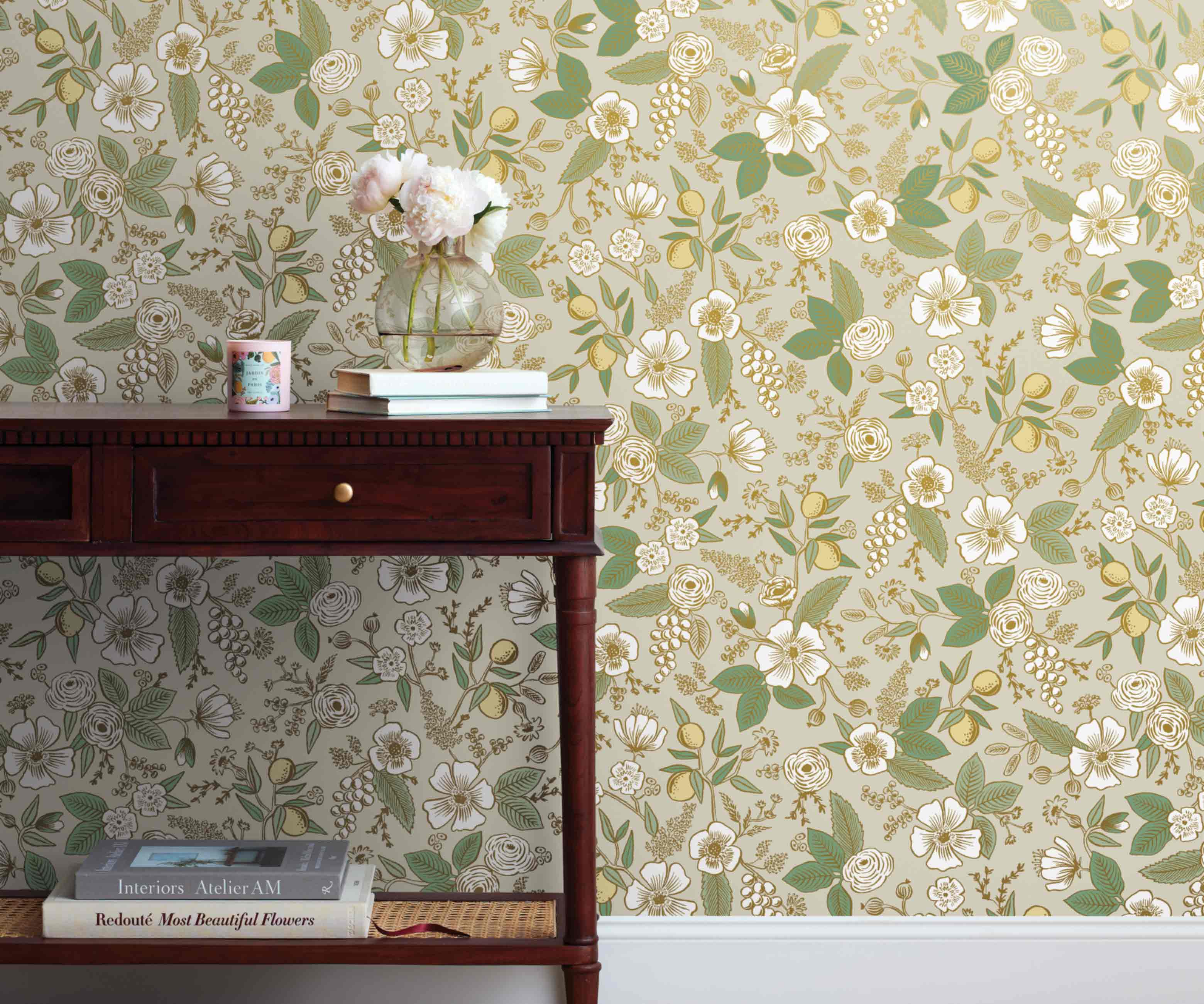 Colette Peel & Stick Wallpaper - Linen