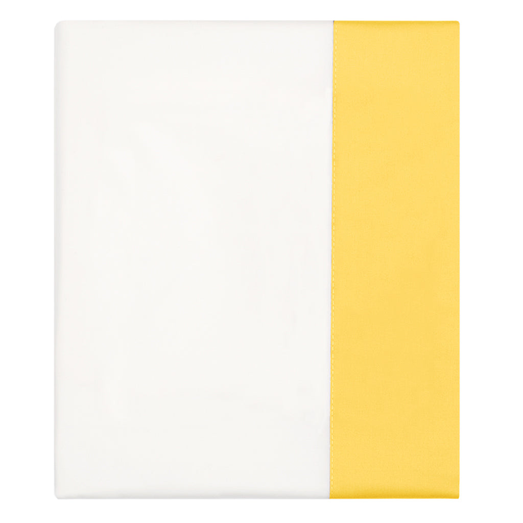 Yellow Border Flat Sheet