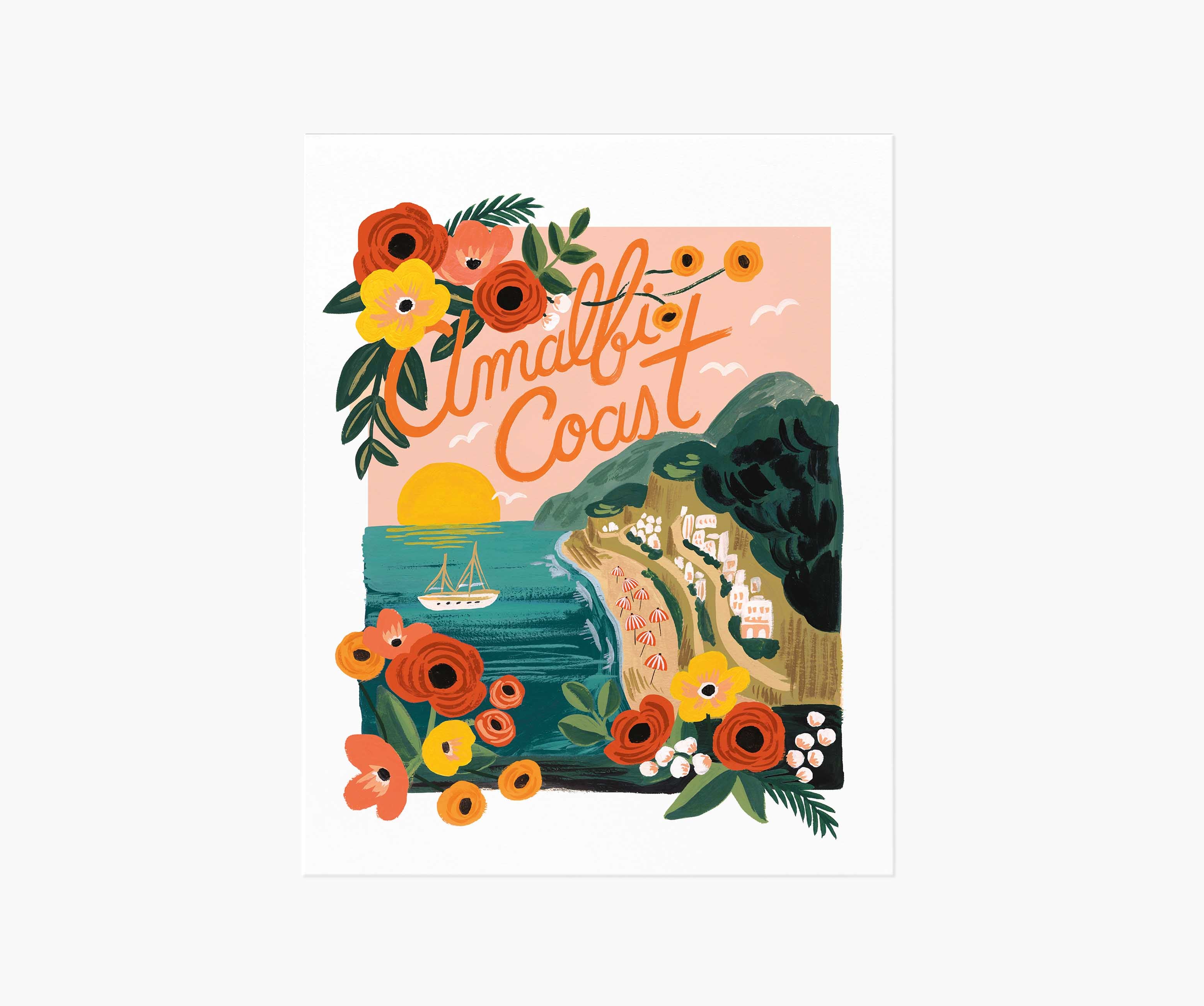 Amalfi Coast Art Print