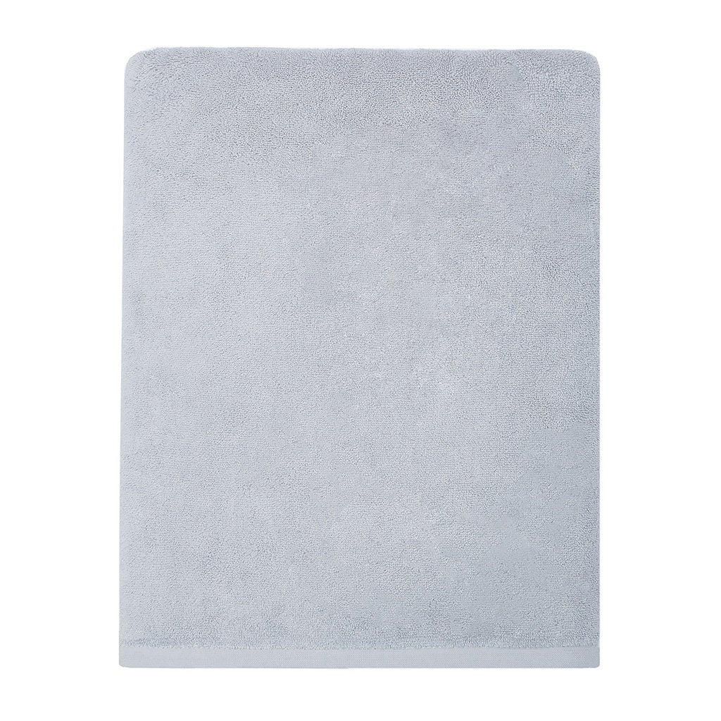 Plush Powder Blue Bath Sheet Two Pack