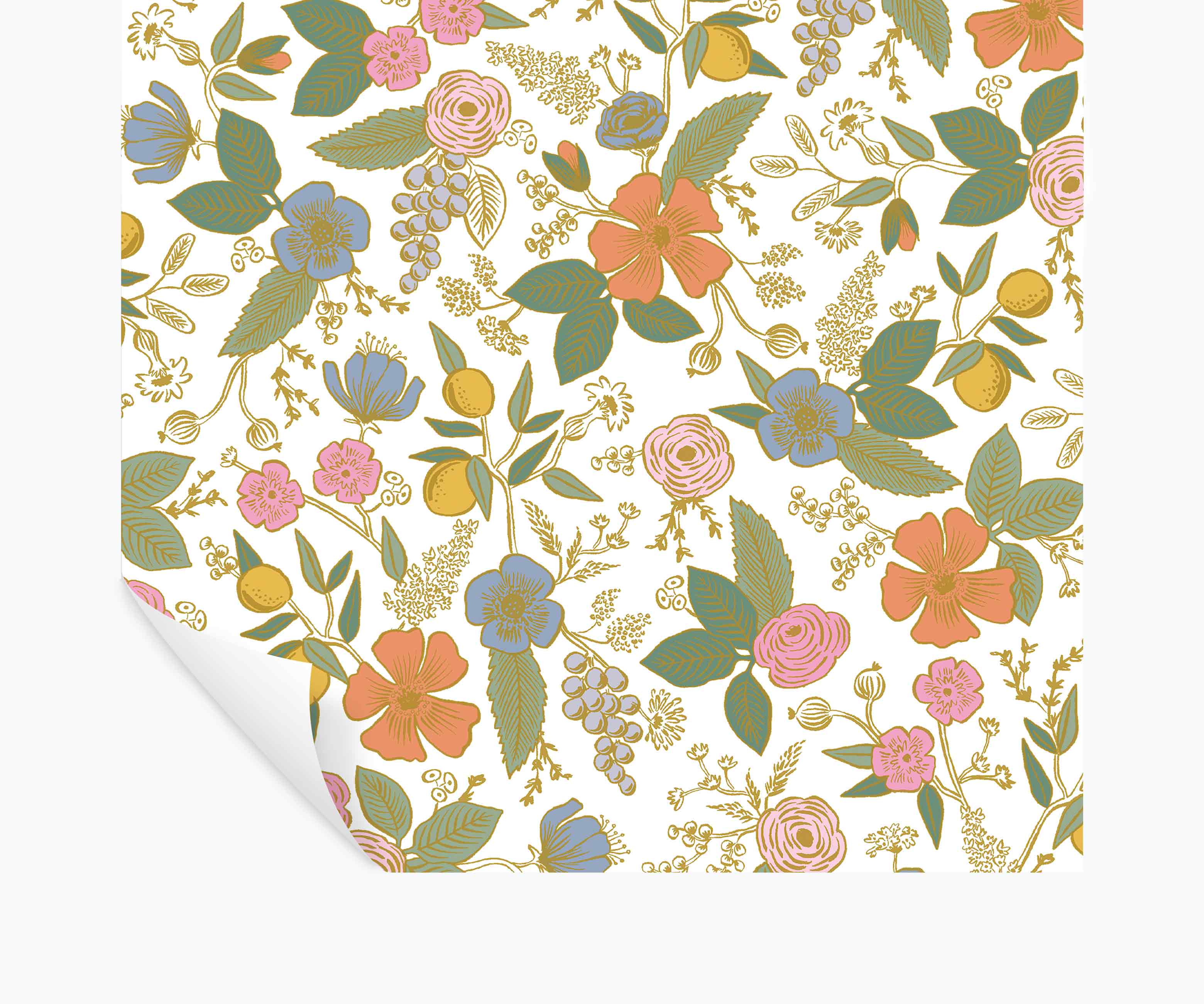 Colette Peel & Stick Wallpaper - Rose Multi