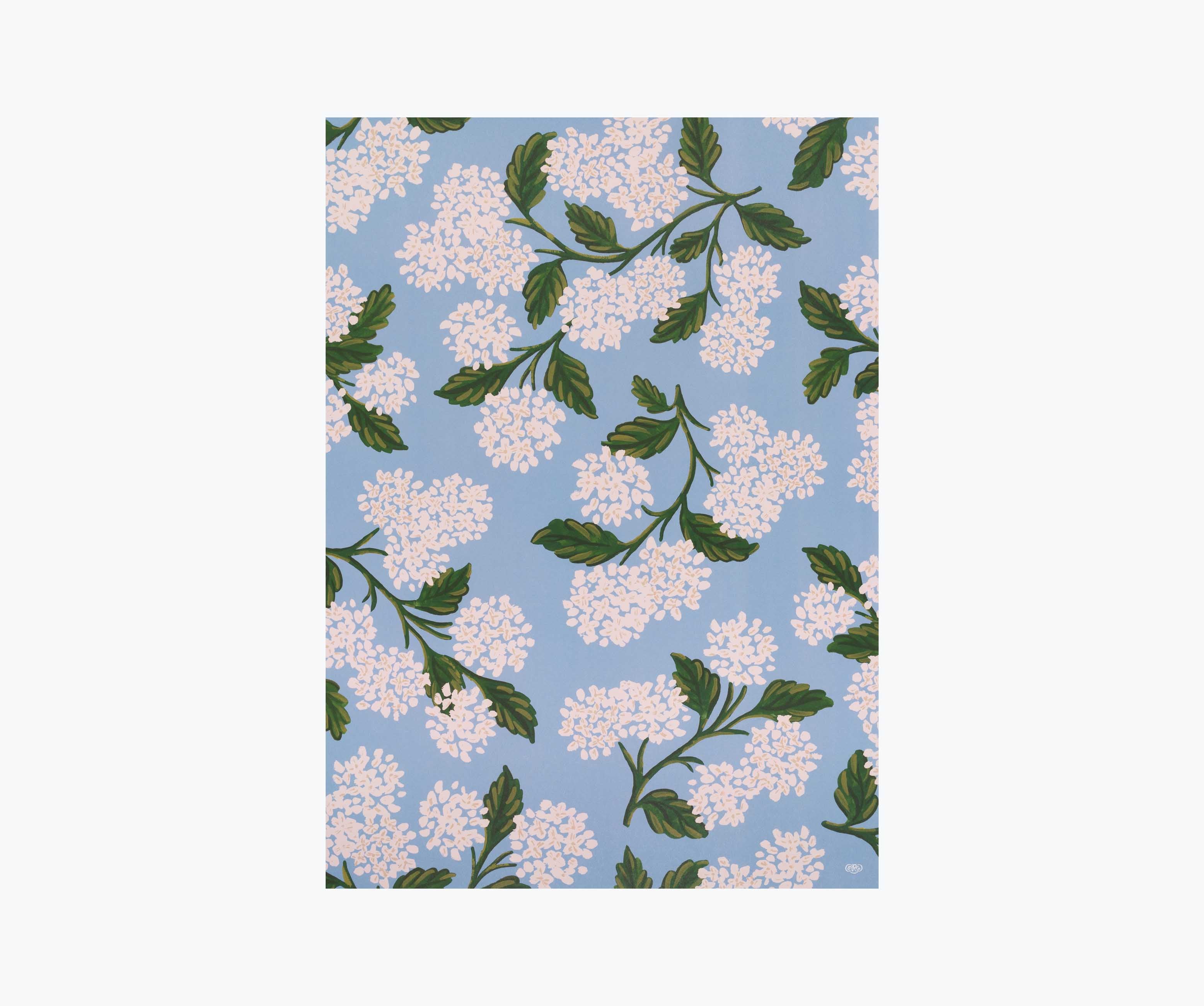 Wrapping Sheets - Hydrangea