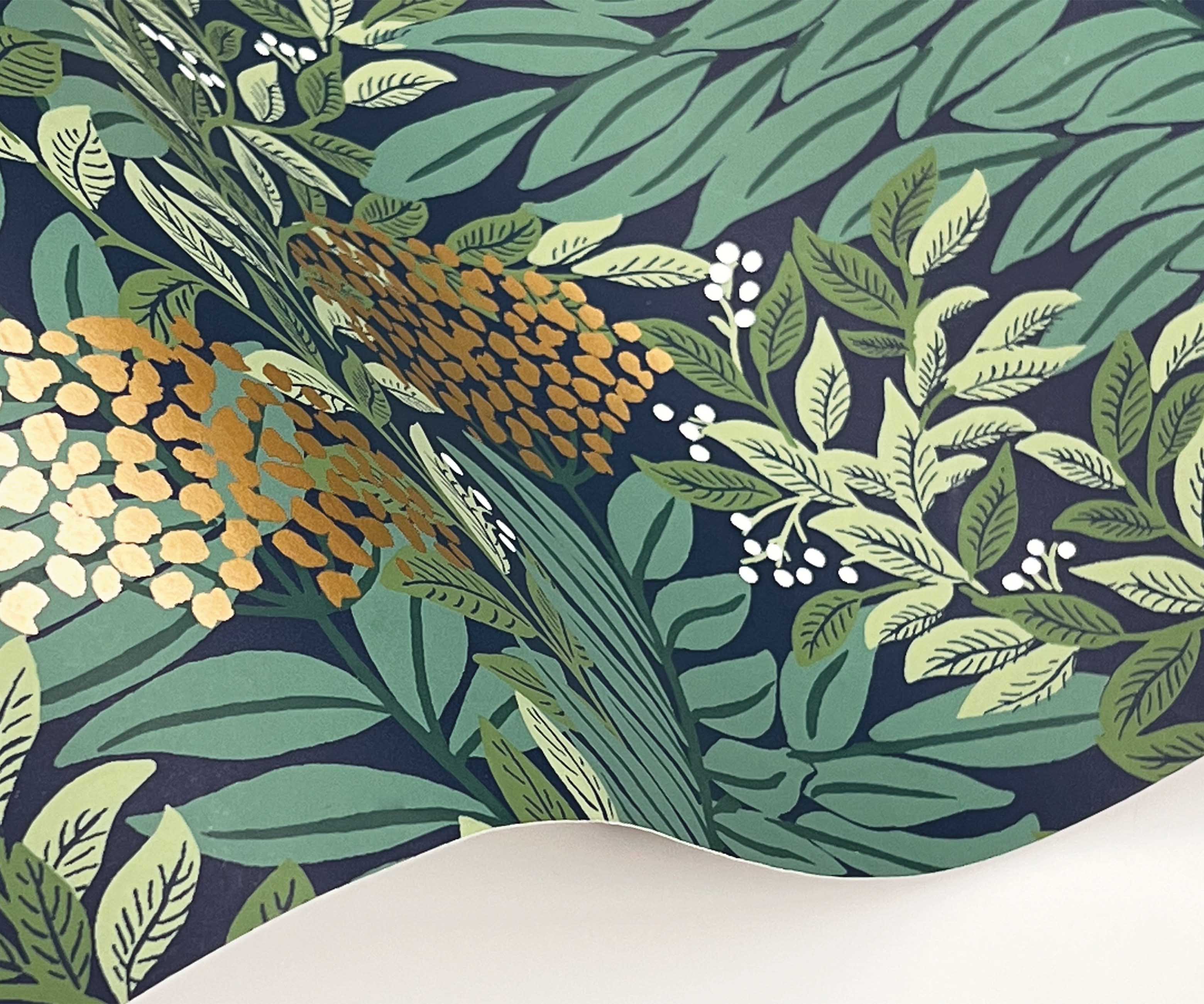 Highgrove Wallpaper - Navy