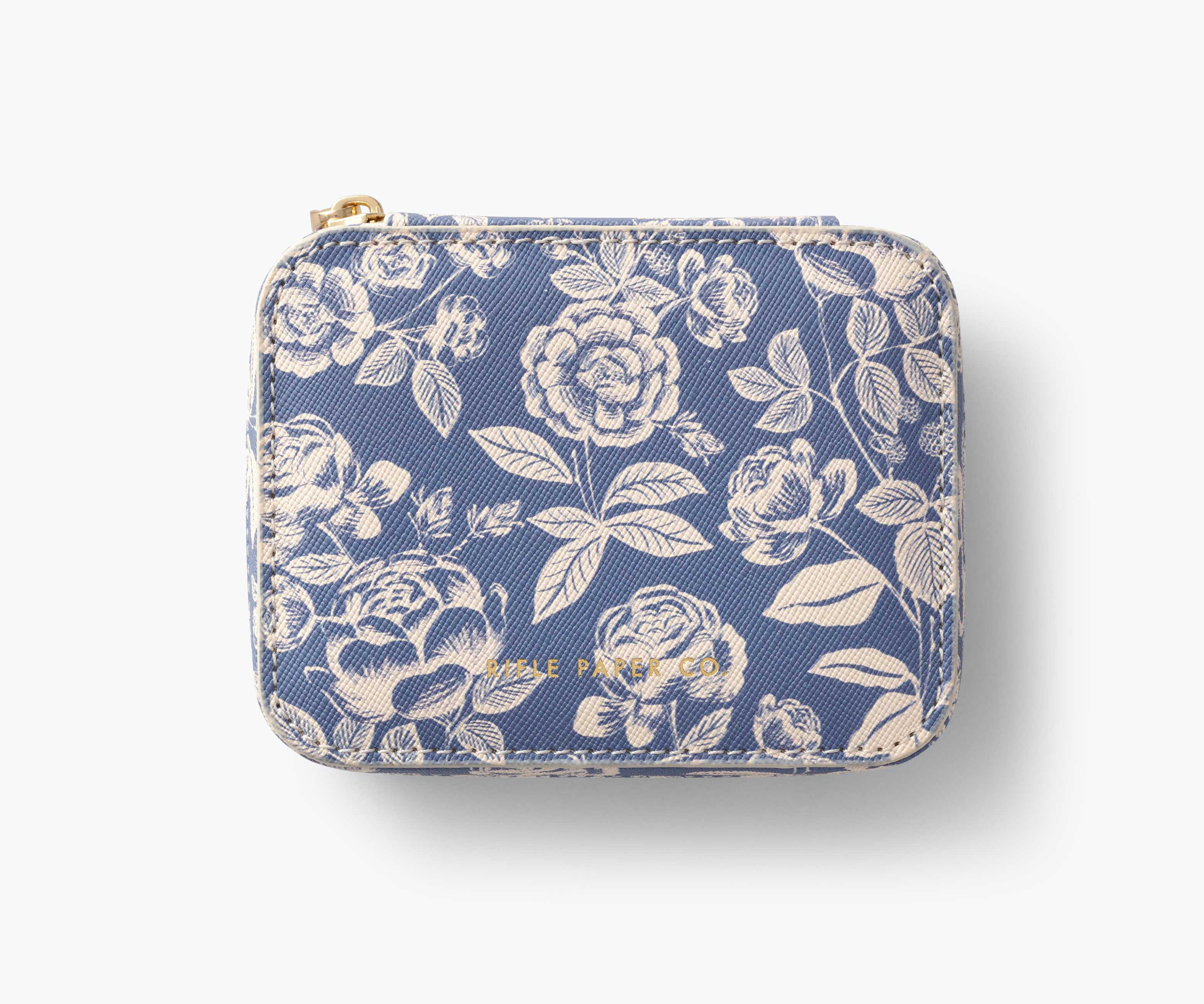 Travel Jewelry Case - English Rose