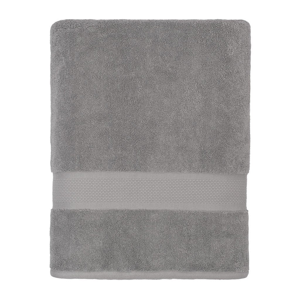 Classic Grey Bath Sheet Two Pack