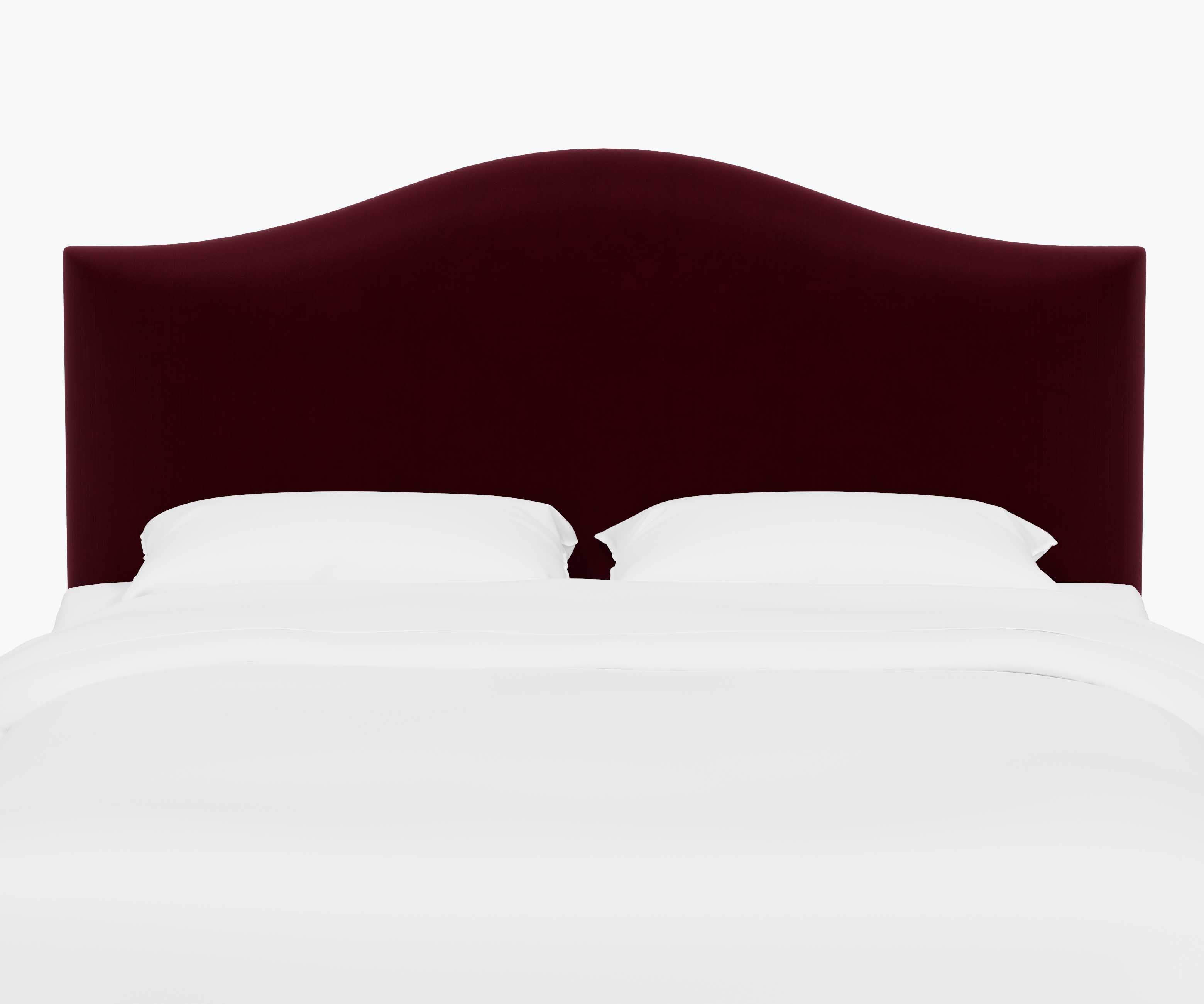 Mayfair Headboard - Plum Velvet