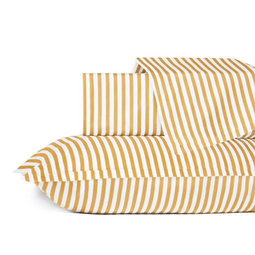 Ochre Larkin Duvet Cover