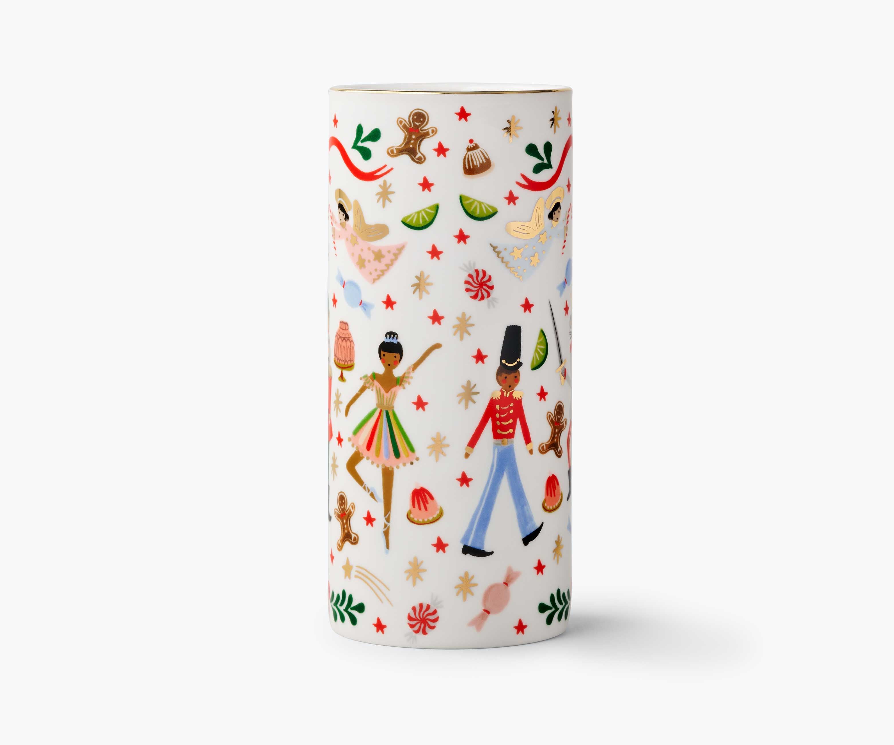 Porcelain Vase - Nutcracker